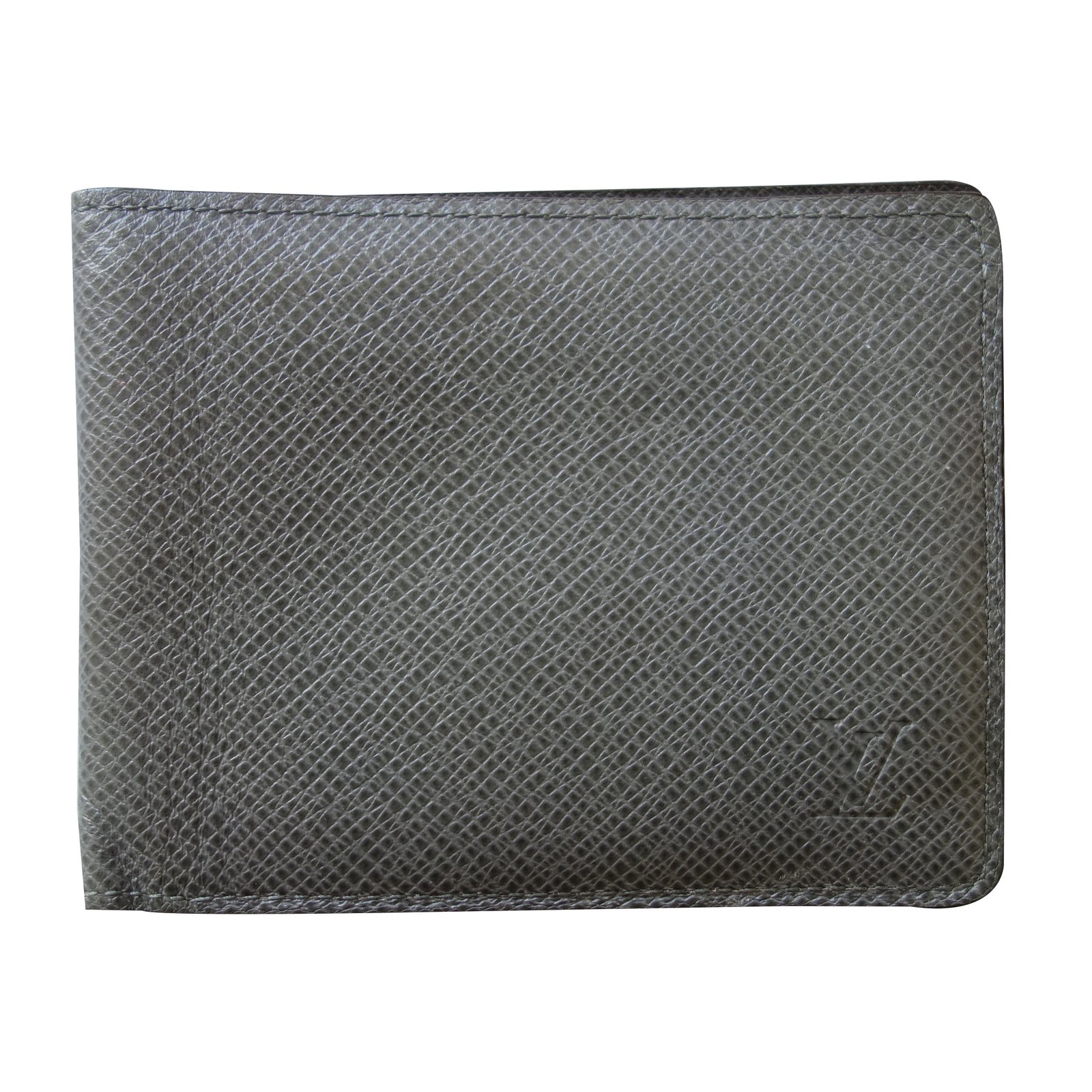 Louis Vuitton Wallets Small accessories Grey Leather ref.14111