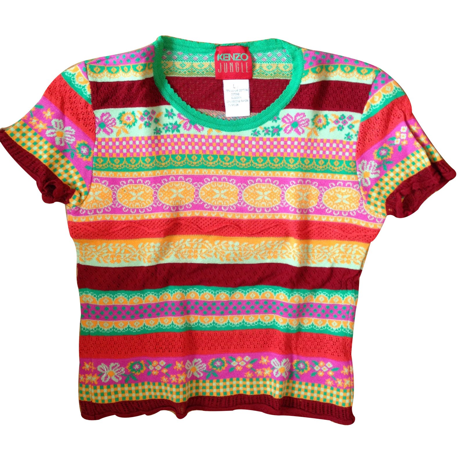 Kenzo Tops Multiple colors Cotton ref.14140 - Joli Closet