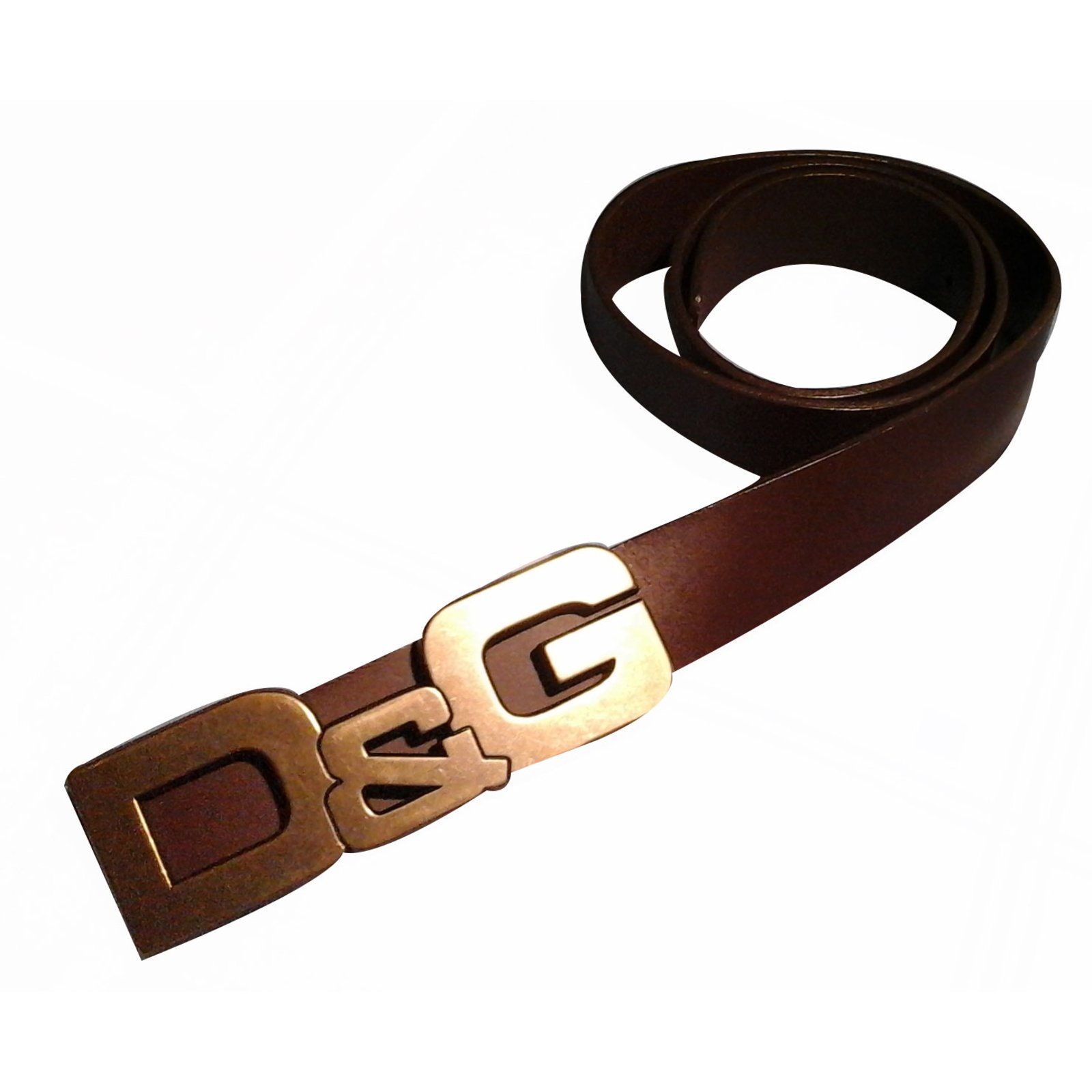 D\u0026G Belts Belts Leather Brown ref.16715 