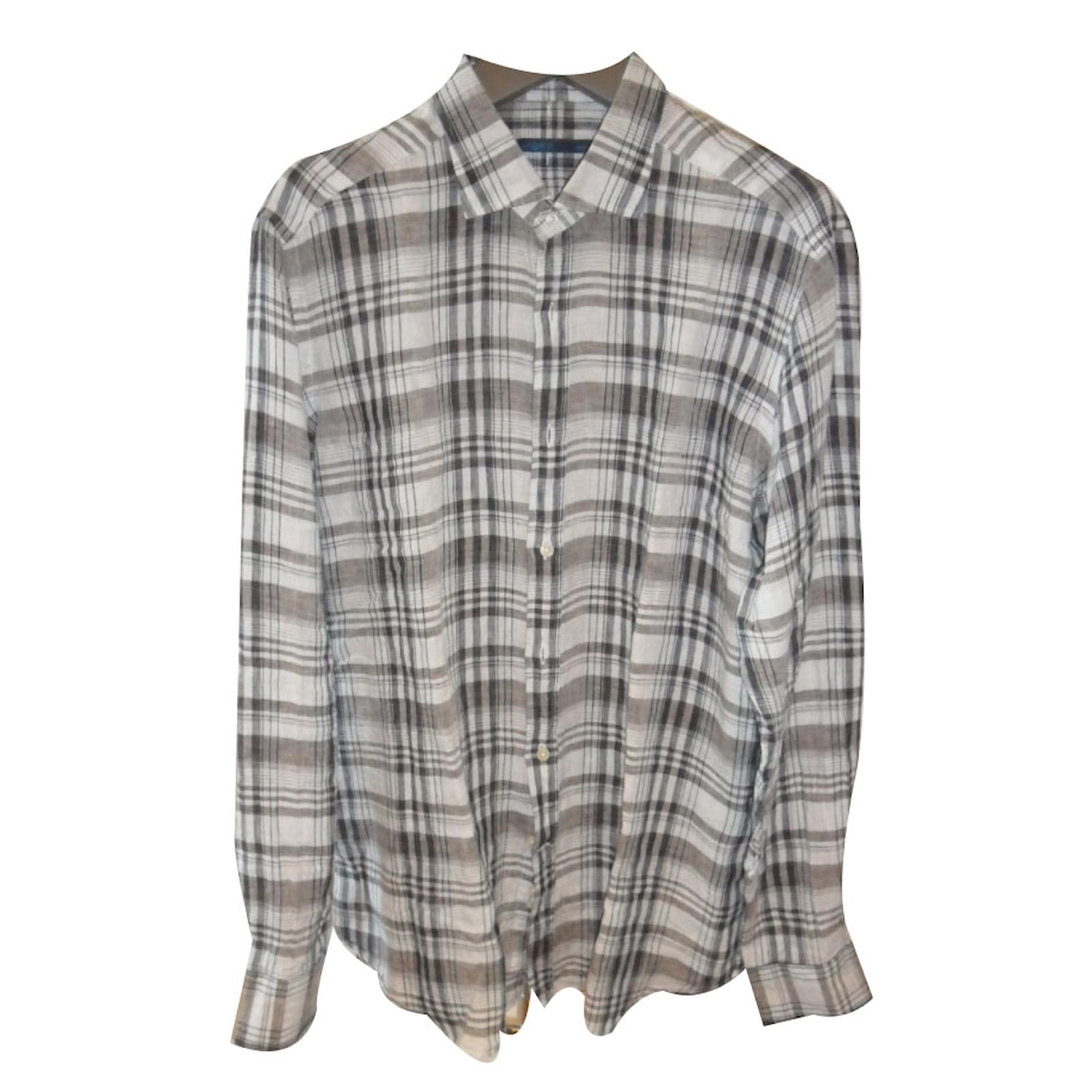 Chemise Ungaro Homme - Taille 39 - Bleu - 100% Coton - Très Bon État