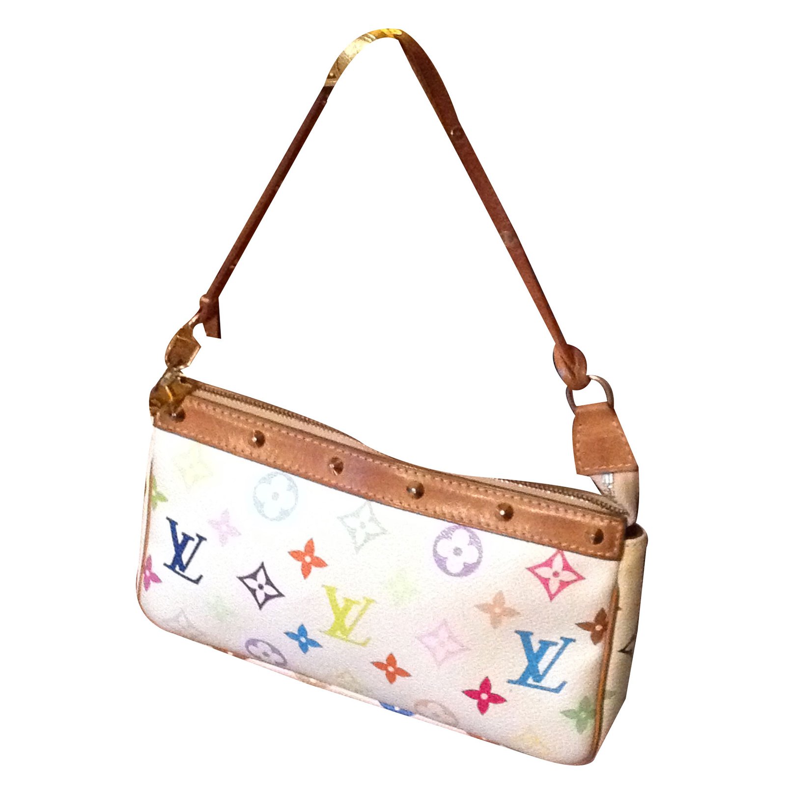 Louis Vuitton, Bags, Lv And Takashi Murakami Purple Cosmic Blossom Tote  Bag Mm Limited Edition