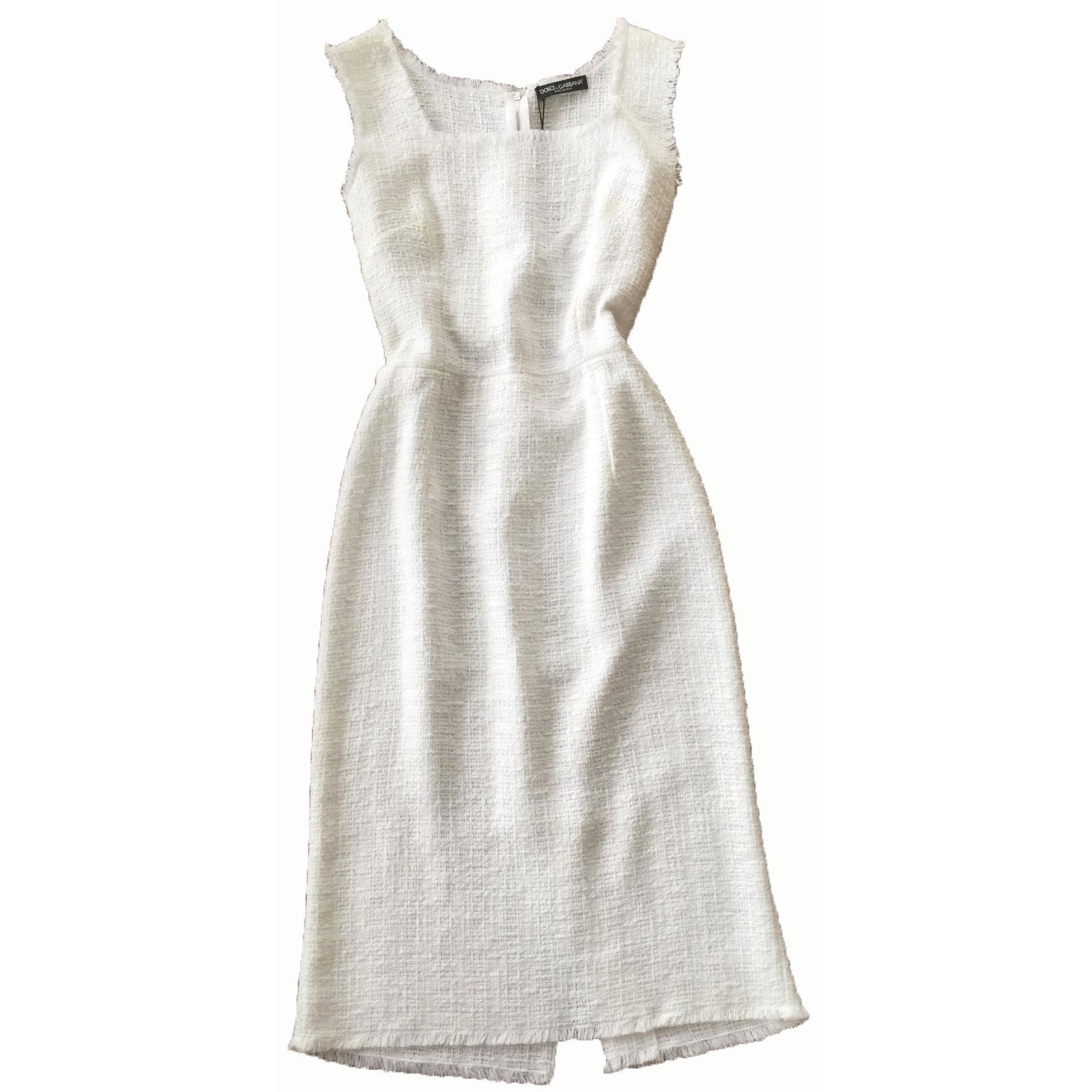 Dolce & Gabbana Dresses White Viscose  - Joli Closet