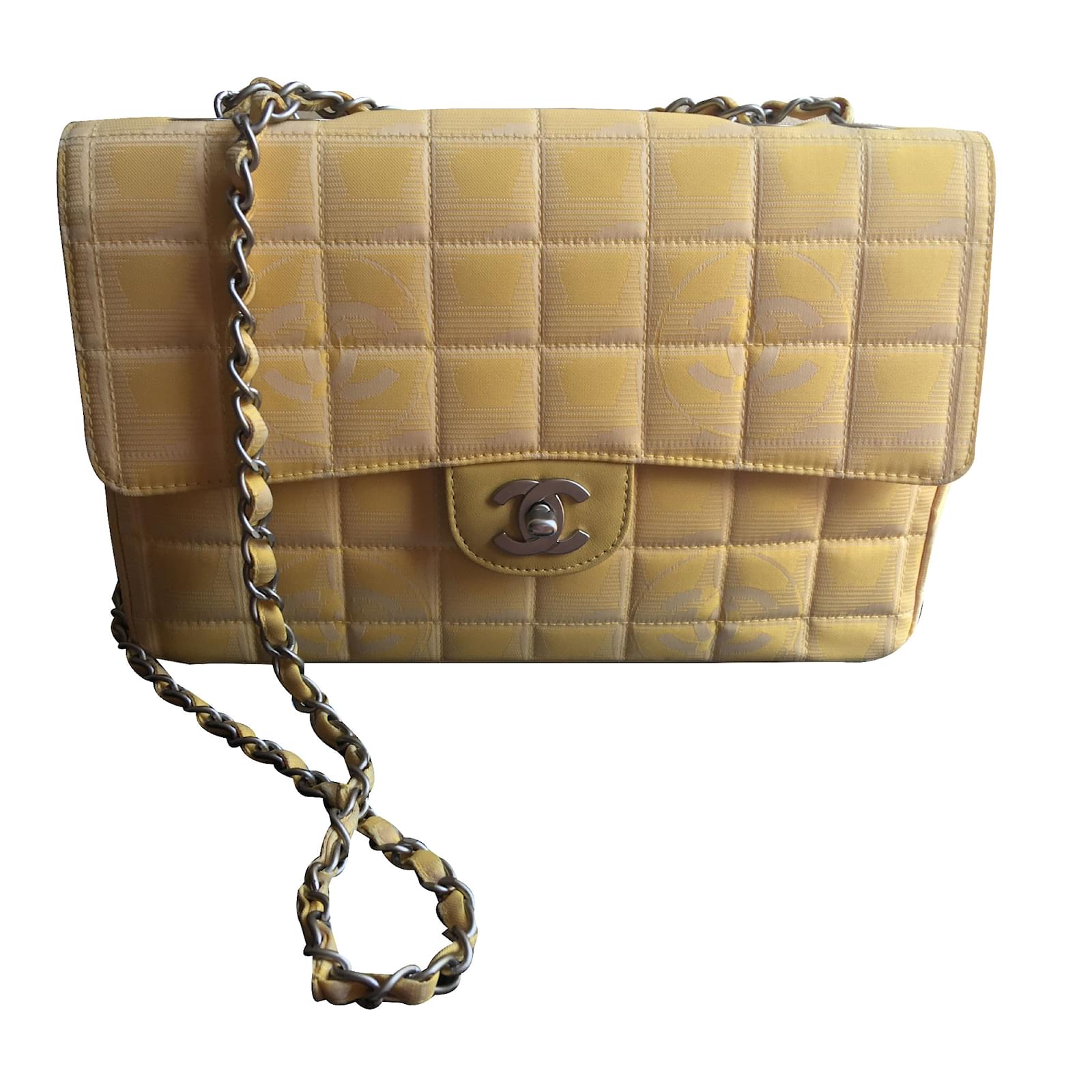Chanel timeless Yellow Cloth ref.19590 - Joli Closet