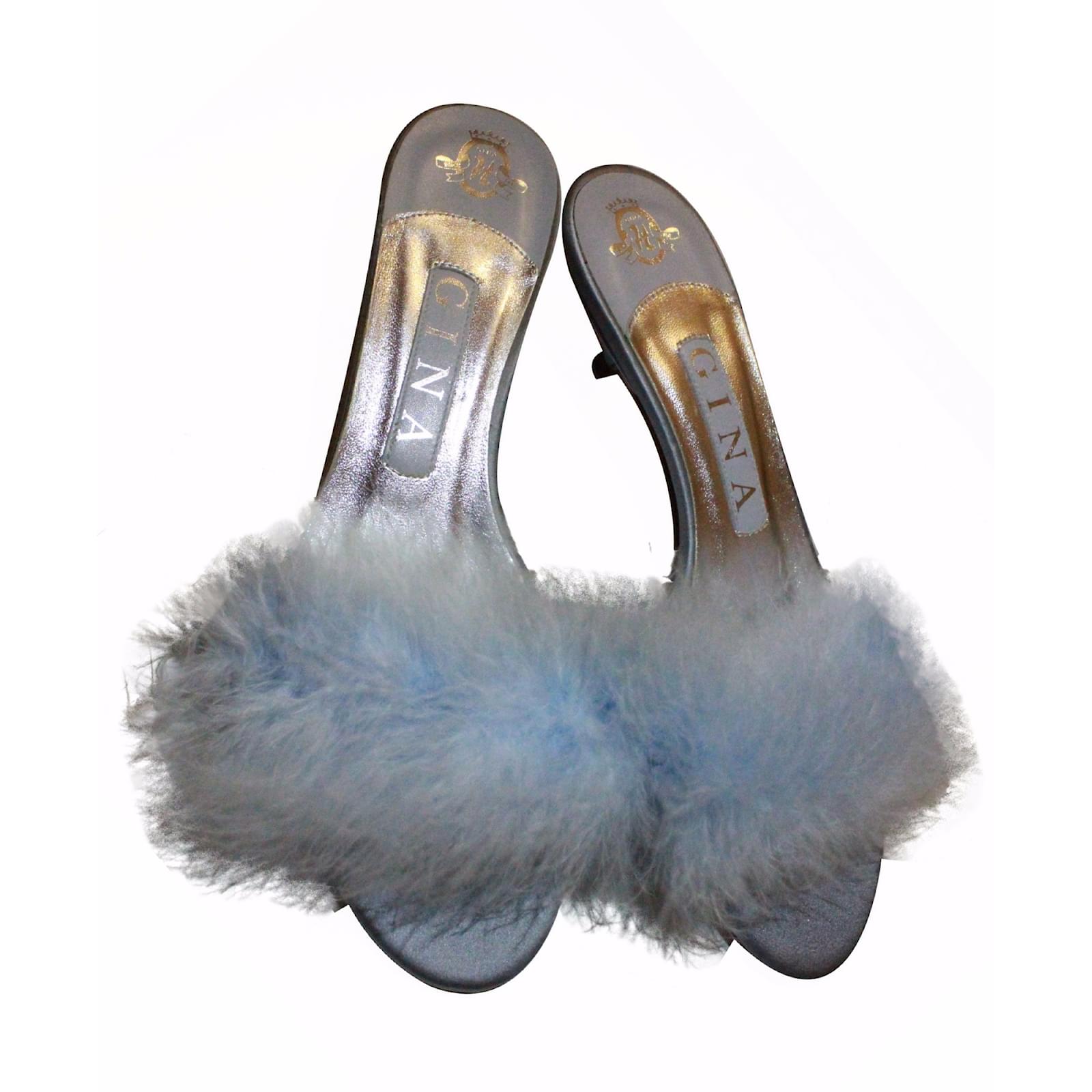 powder blue kitten heels