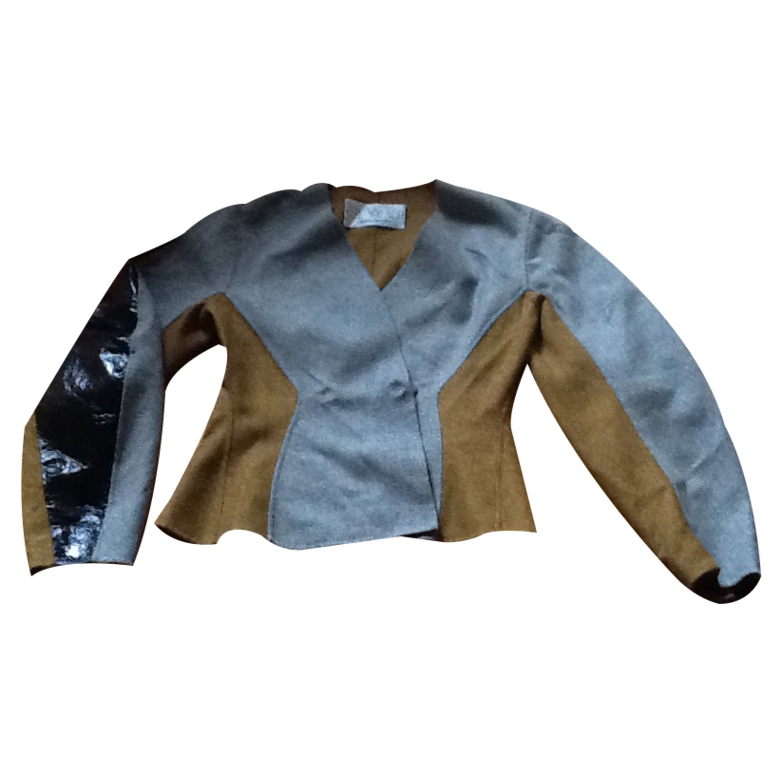 Tsumori Chisato Jacket Grey Wool ref.20269 - Joli Closet