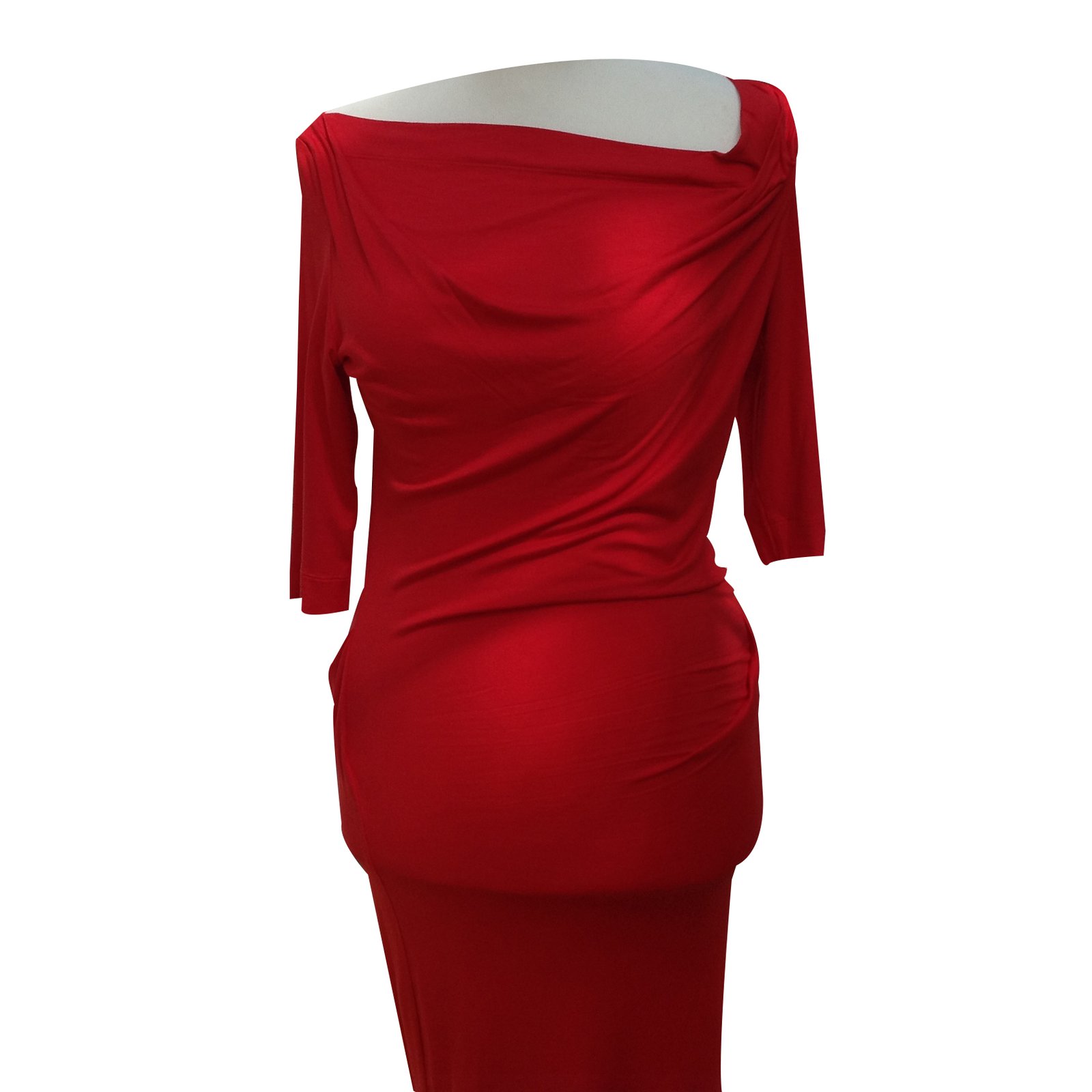 Vivienne westwood anglomania red dress Viscose ref.20956 - Joli Closet