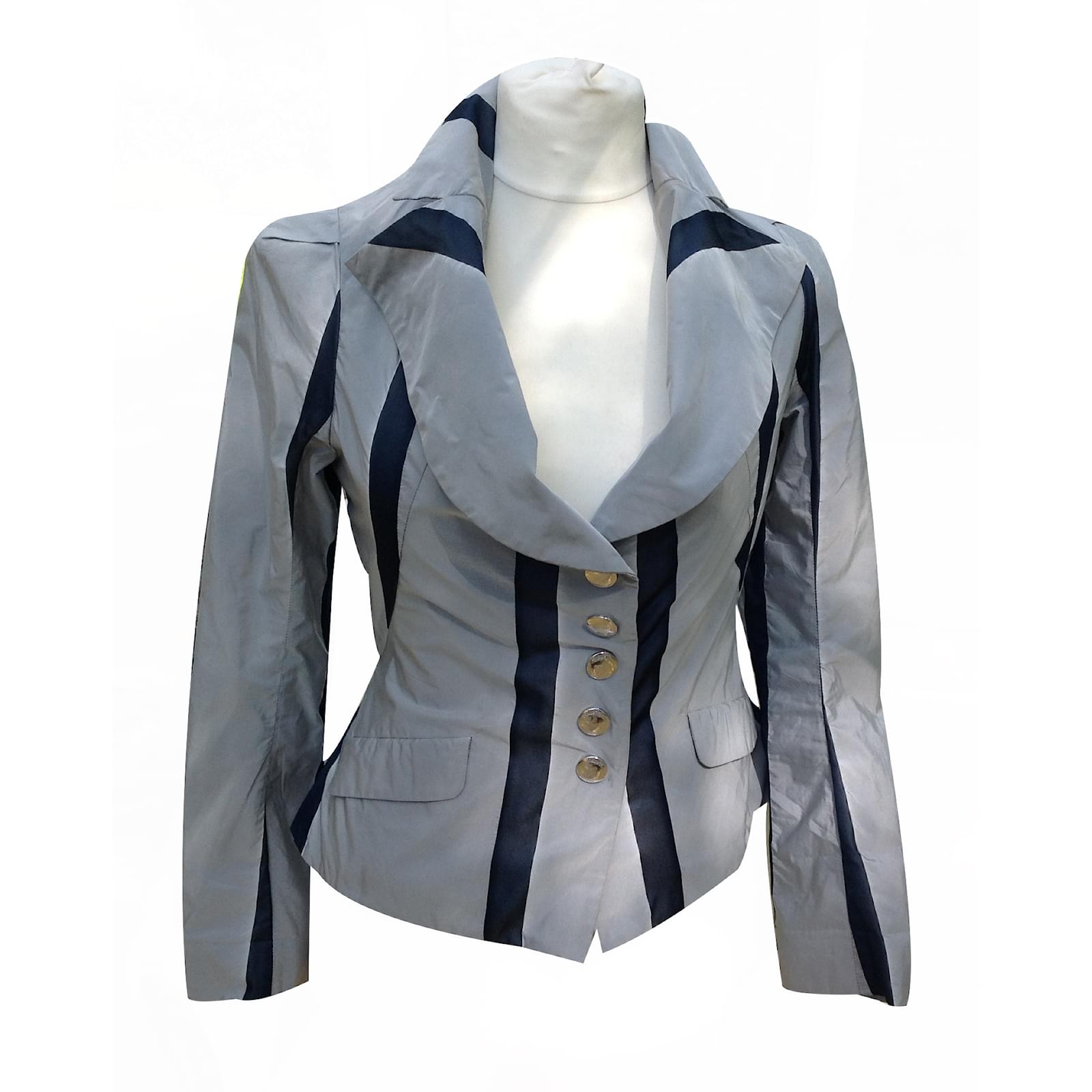 Vivienne Westwood Anglomania Jacket Blue ref.21394 - Joli Closet