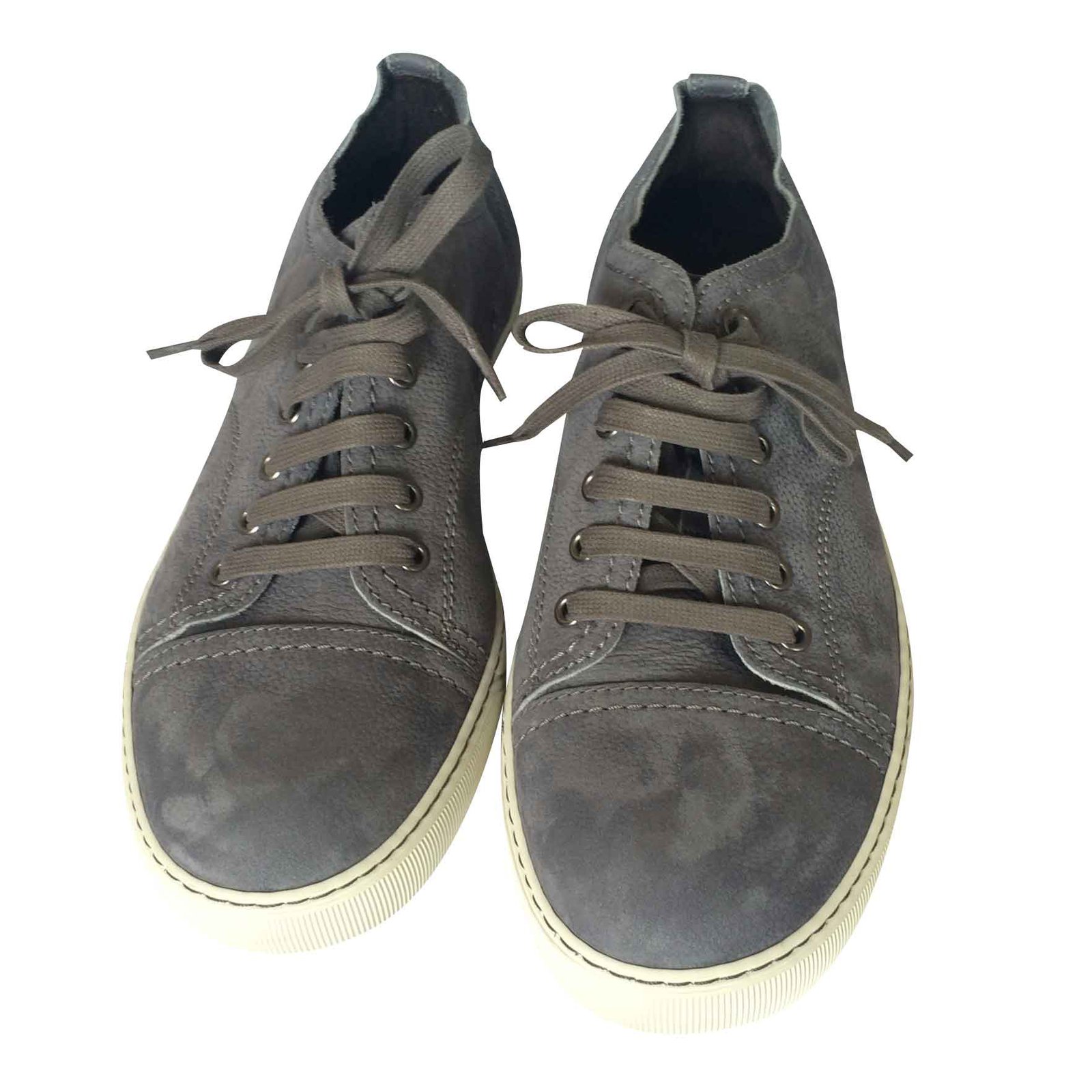 lanvin grey sneakers