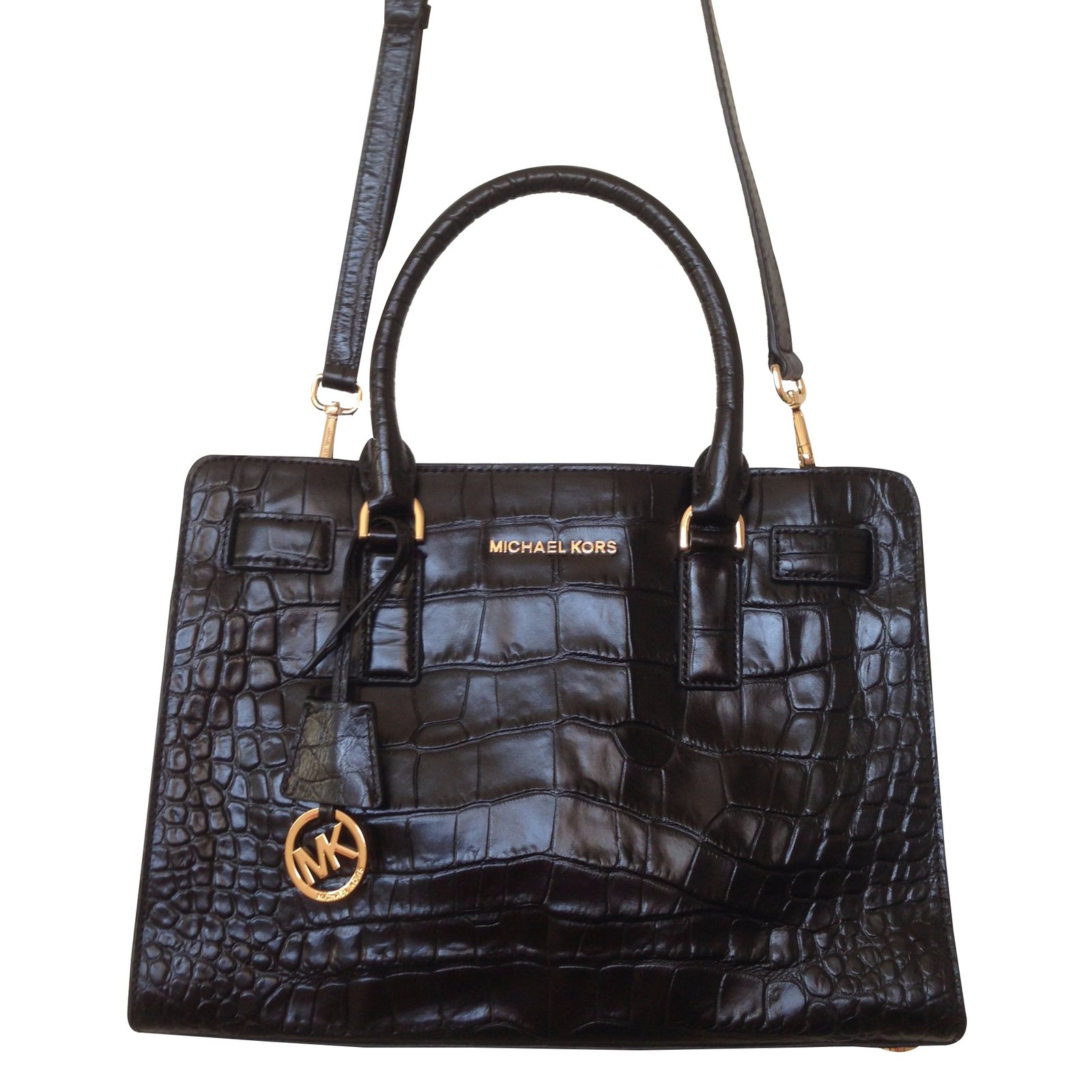 michael kors tote with side pockets