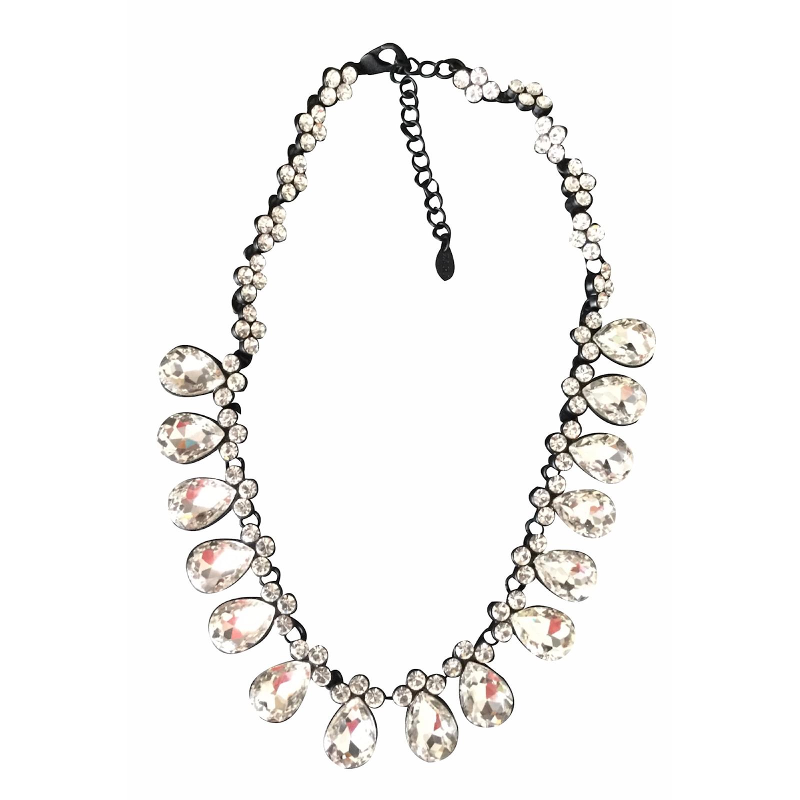 Zara Necklace Necklaces Plastic Silvery ref.21717 Joli Closet