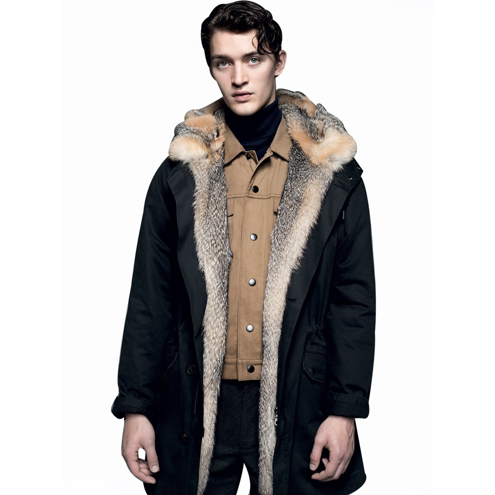 Yves Salomon Coats Outerwear Black Fur ref.22114 - Joli Closet