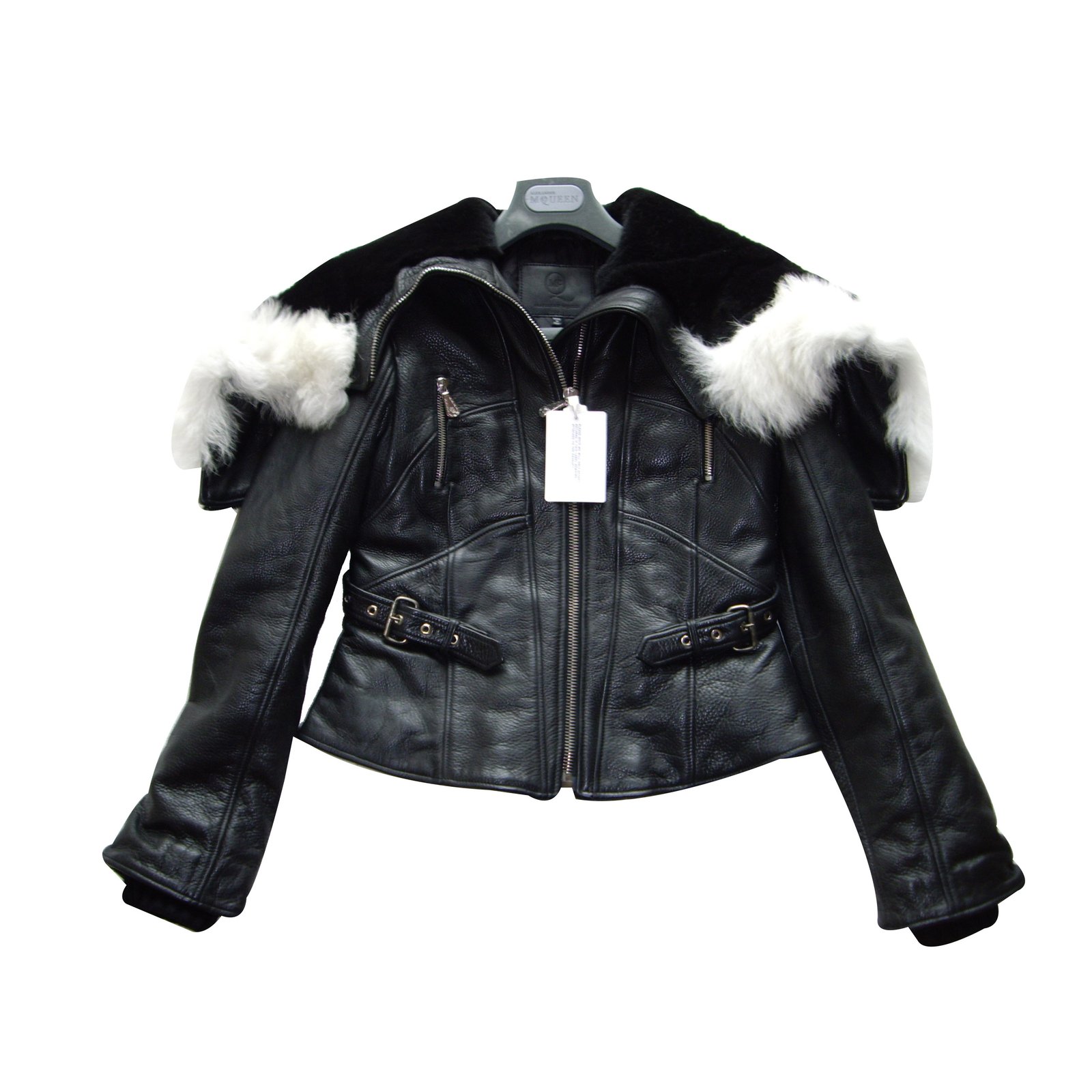 mcqueen leather jacket