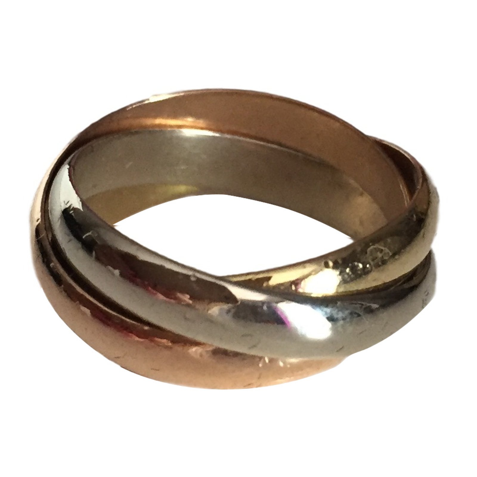 cartier 3 gold ring price
