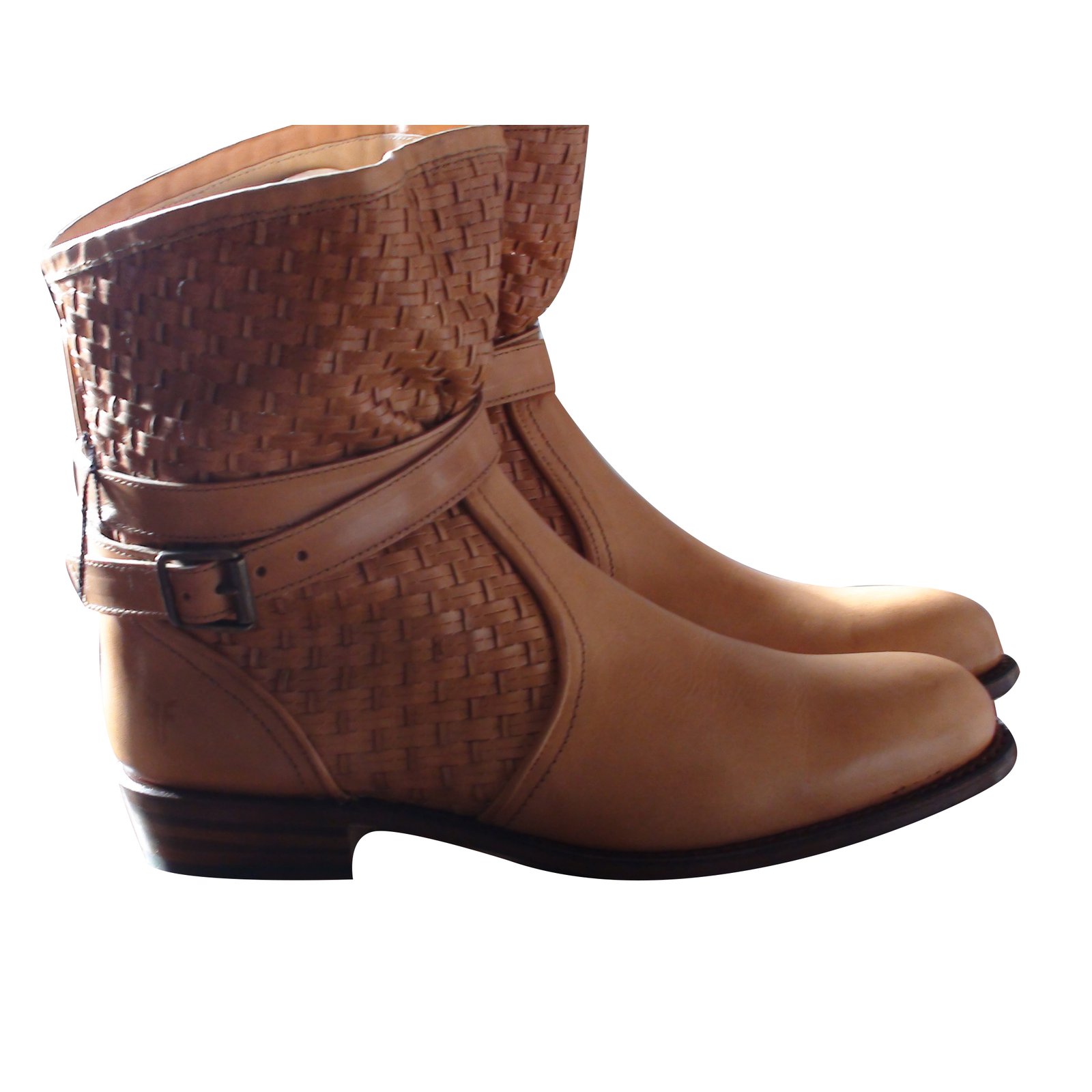 frye wedge ankle boots