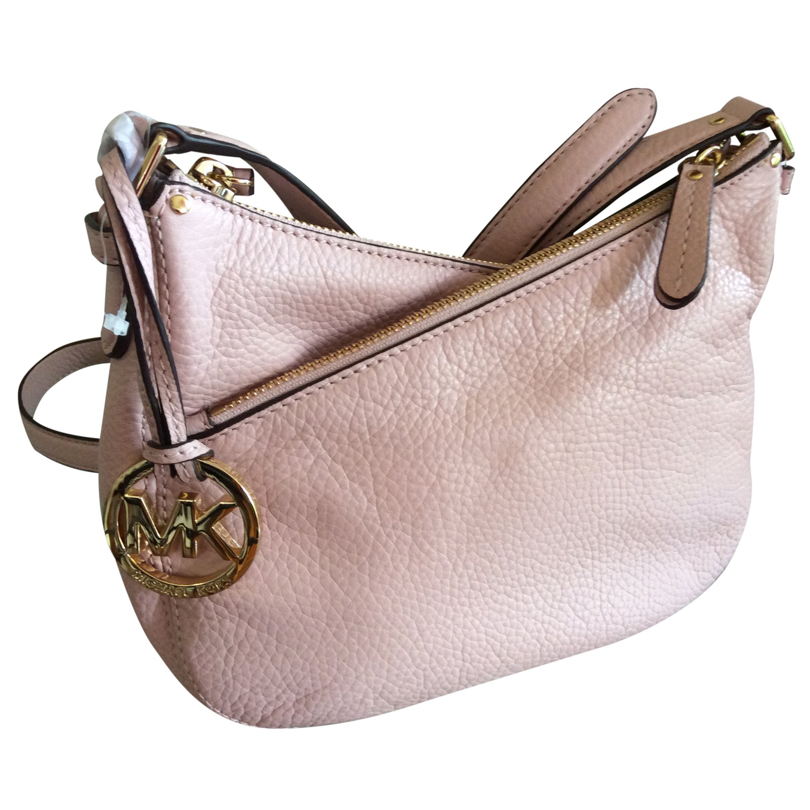 pale pink michael kors purse
