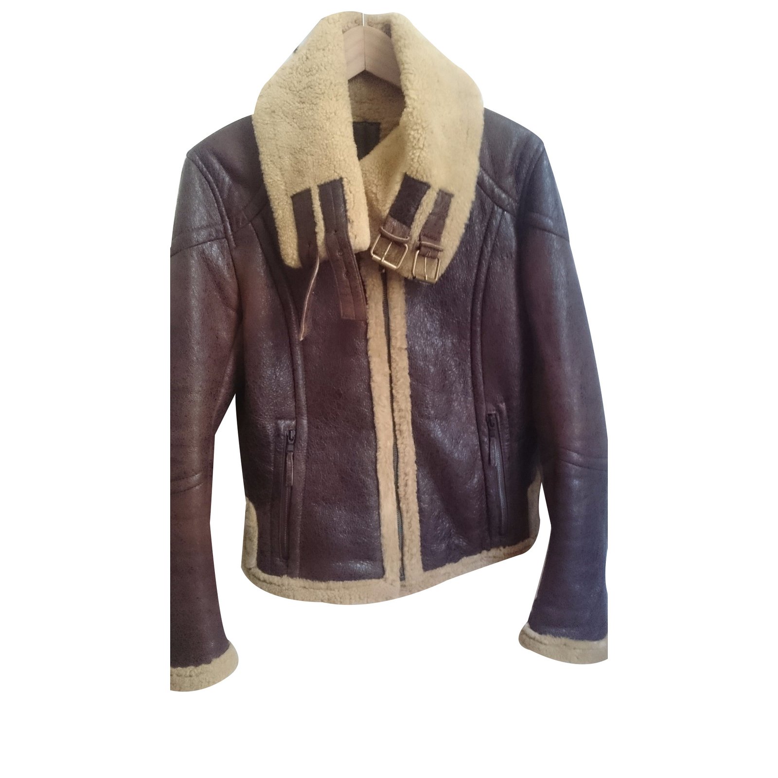 Sylvie schimmel sale leather jacket