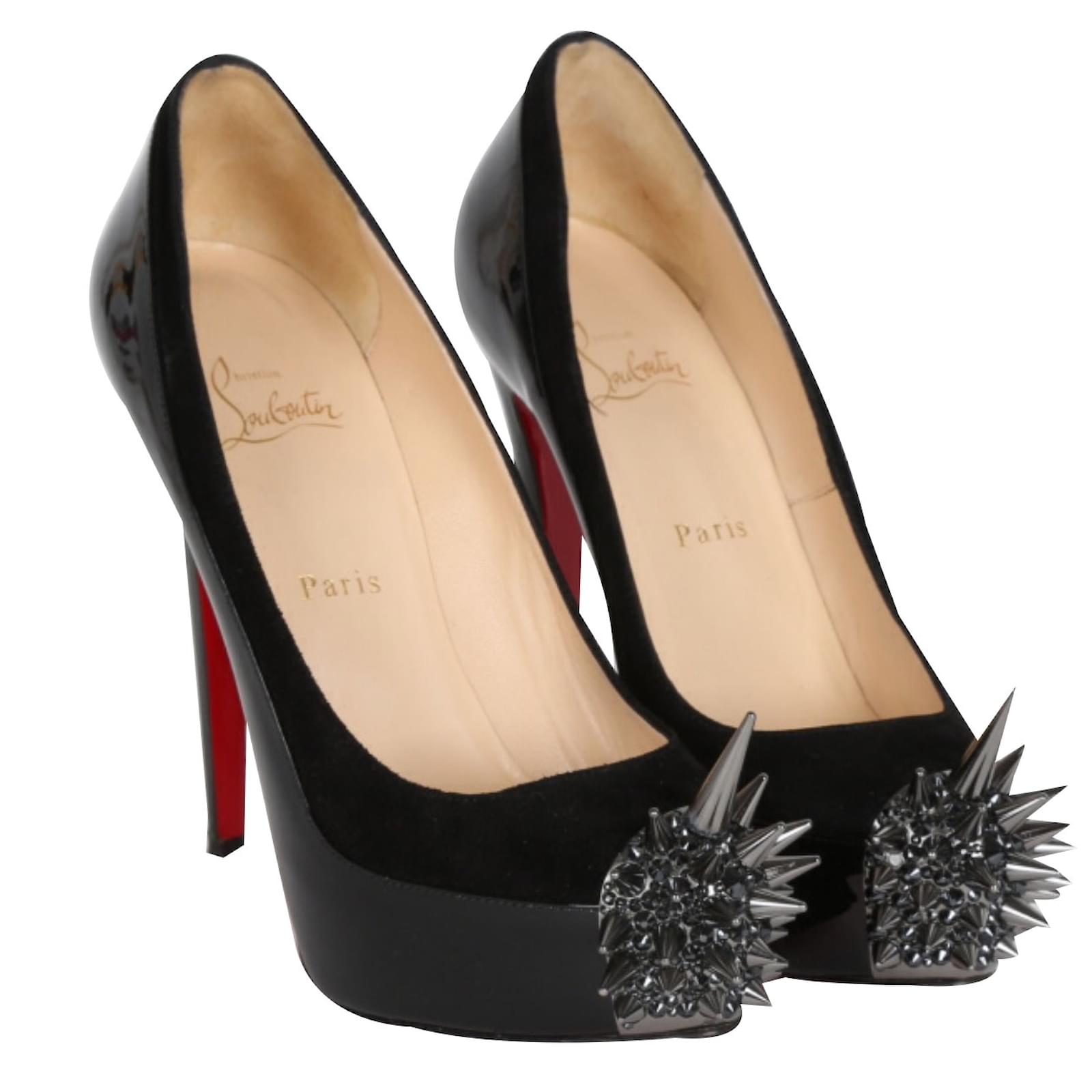 louboutin noir vernis