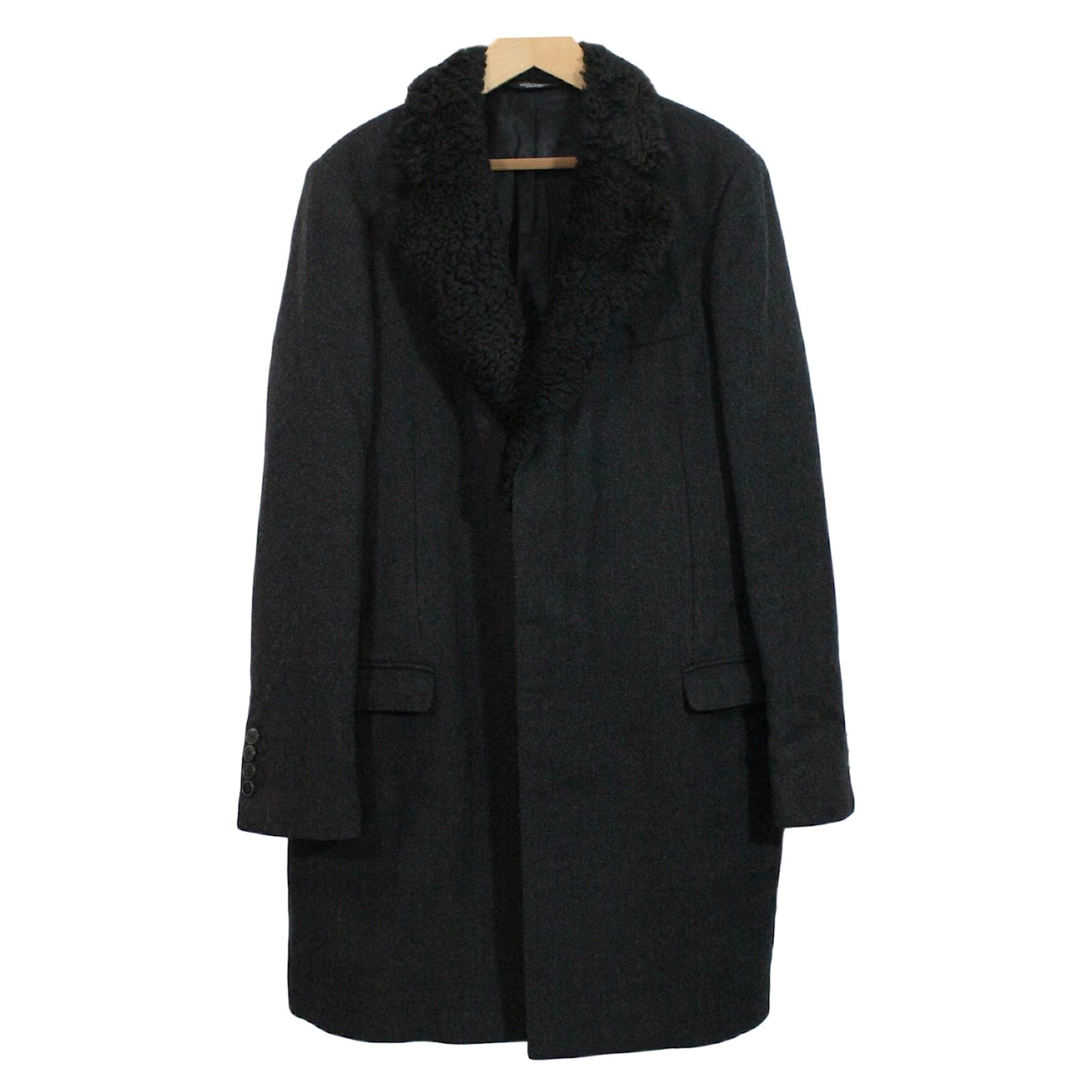 Cappotto Lungo Dolce E Gabbana Cappotti Uomo Cappotto Doppiopetto