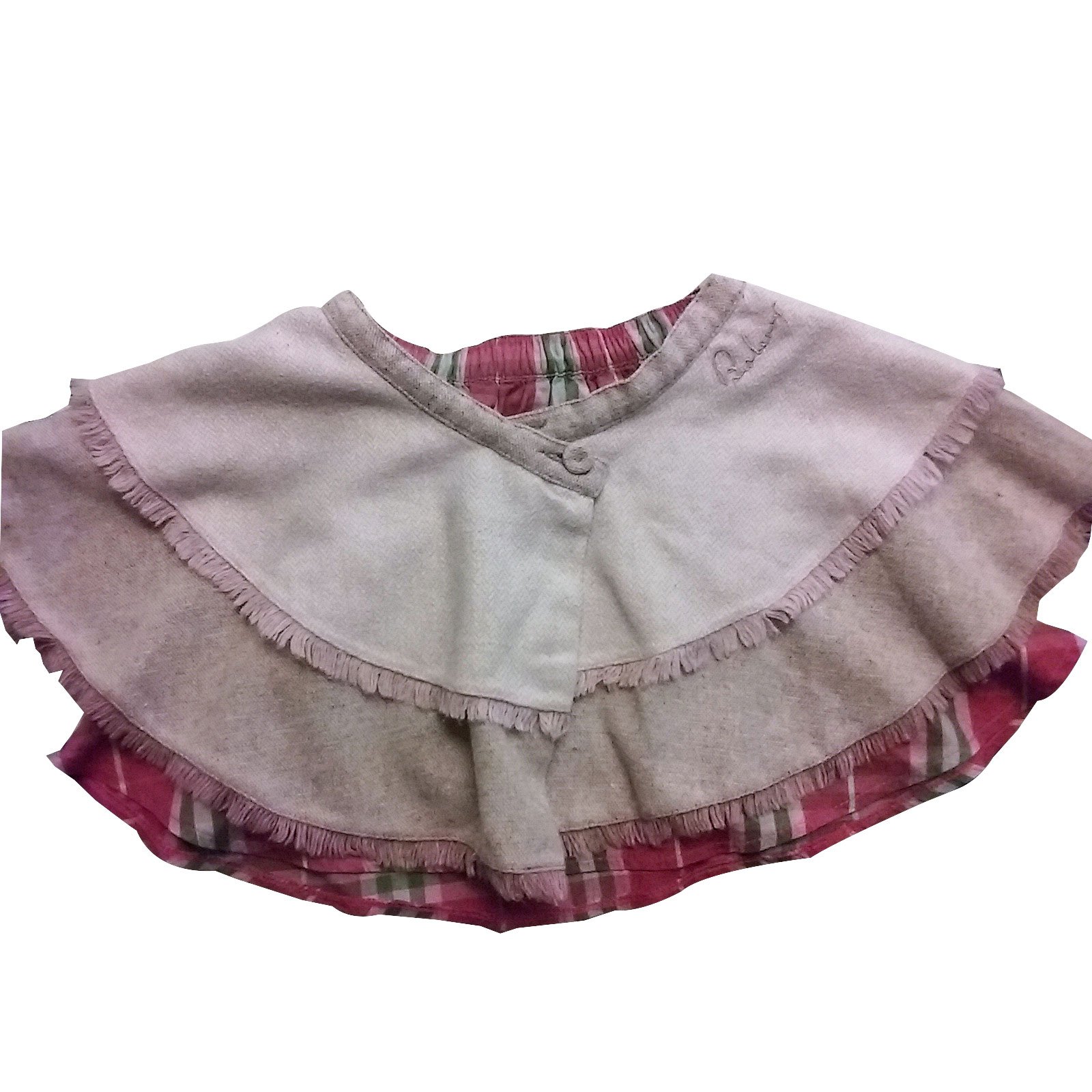 pink burberry skirt