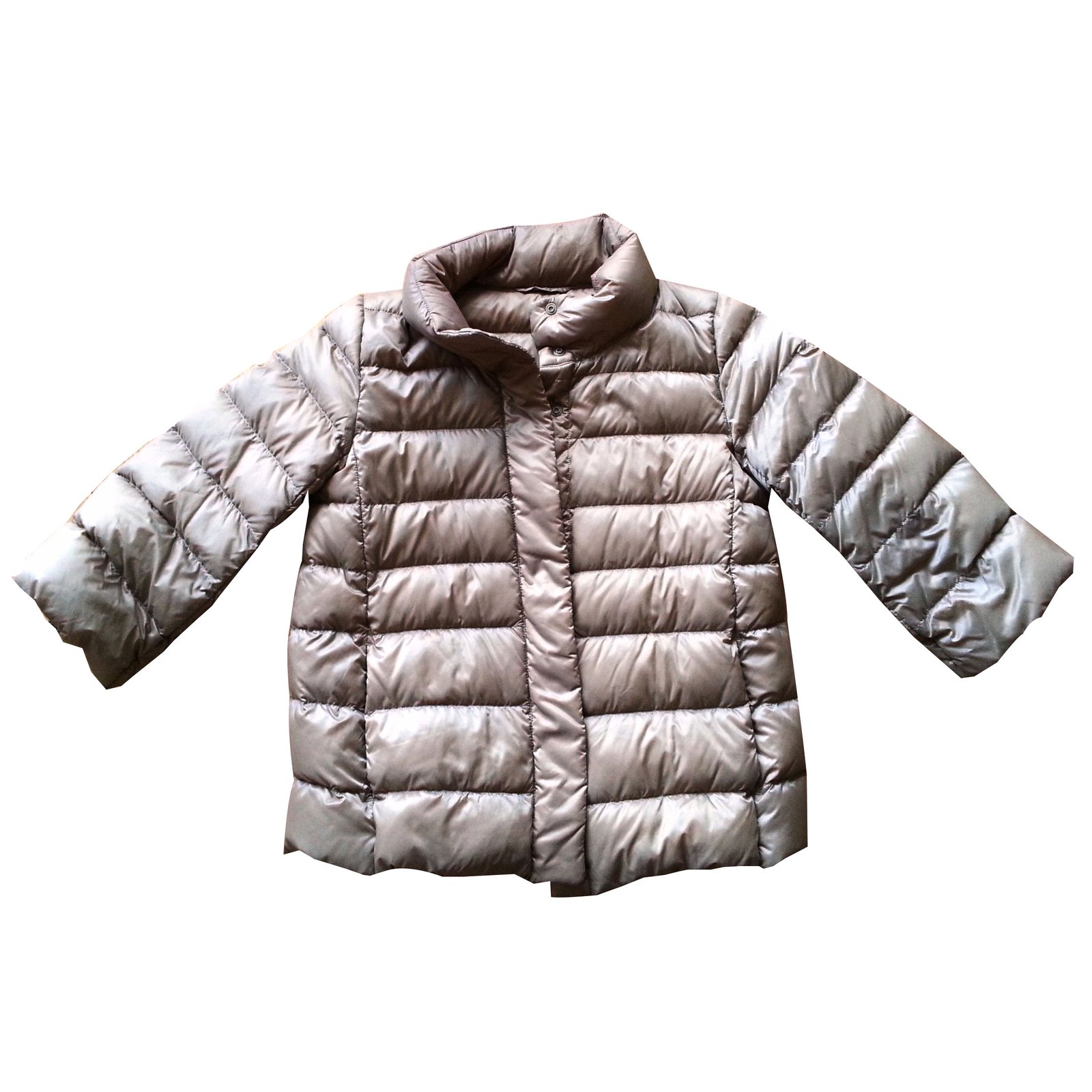 Uniqlo Jacket Beige Synthetic ref.27597 - Joli Closet