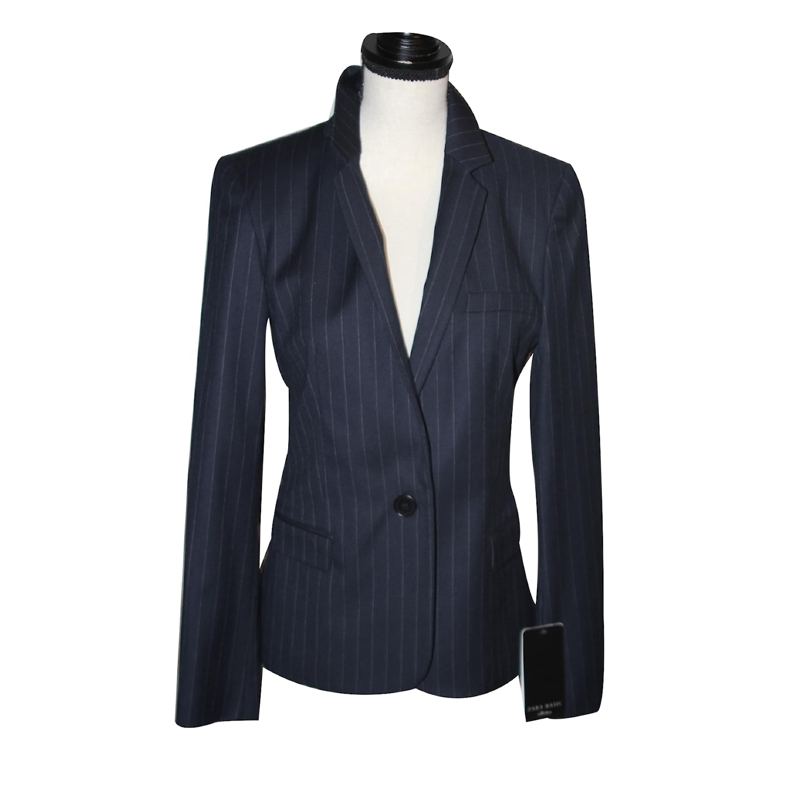 Zara Pantsuit Blue Polyester ref.27694 Joli Closet