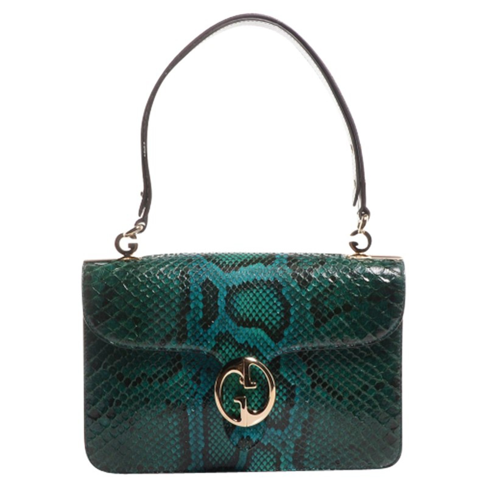 Python handbag Miu Miu Green in Python - 17660305