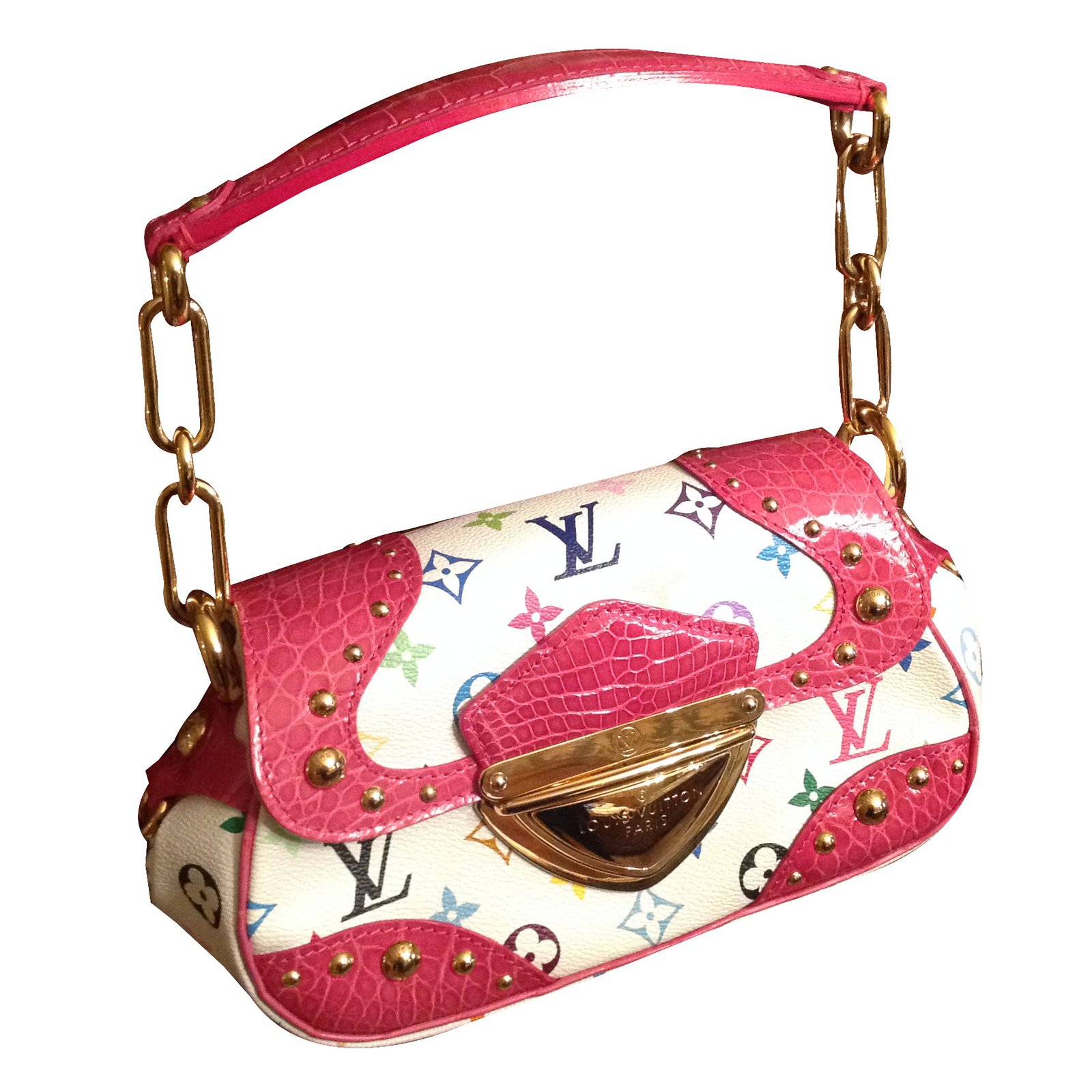 Marilyn leather handbag Louis Vuitton Multicolour in Leather - 36193408
