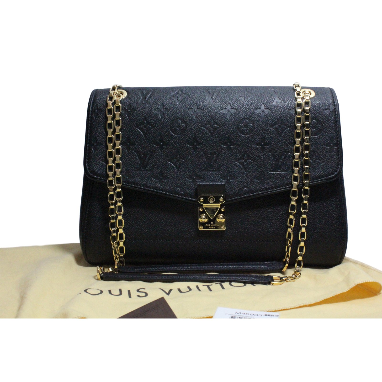 Louis Vuitton Black Empreinte Leather Saint Germain BB Bag Louis Vuitton |  The Luxury Closet