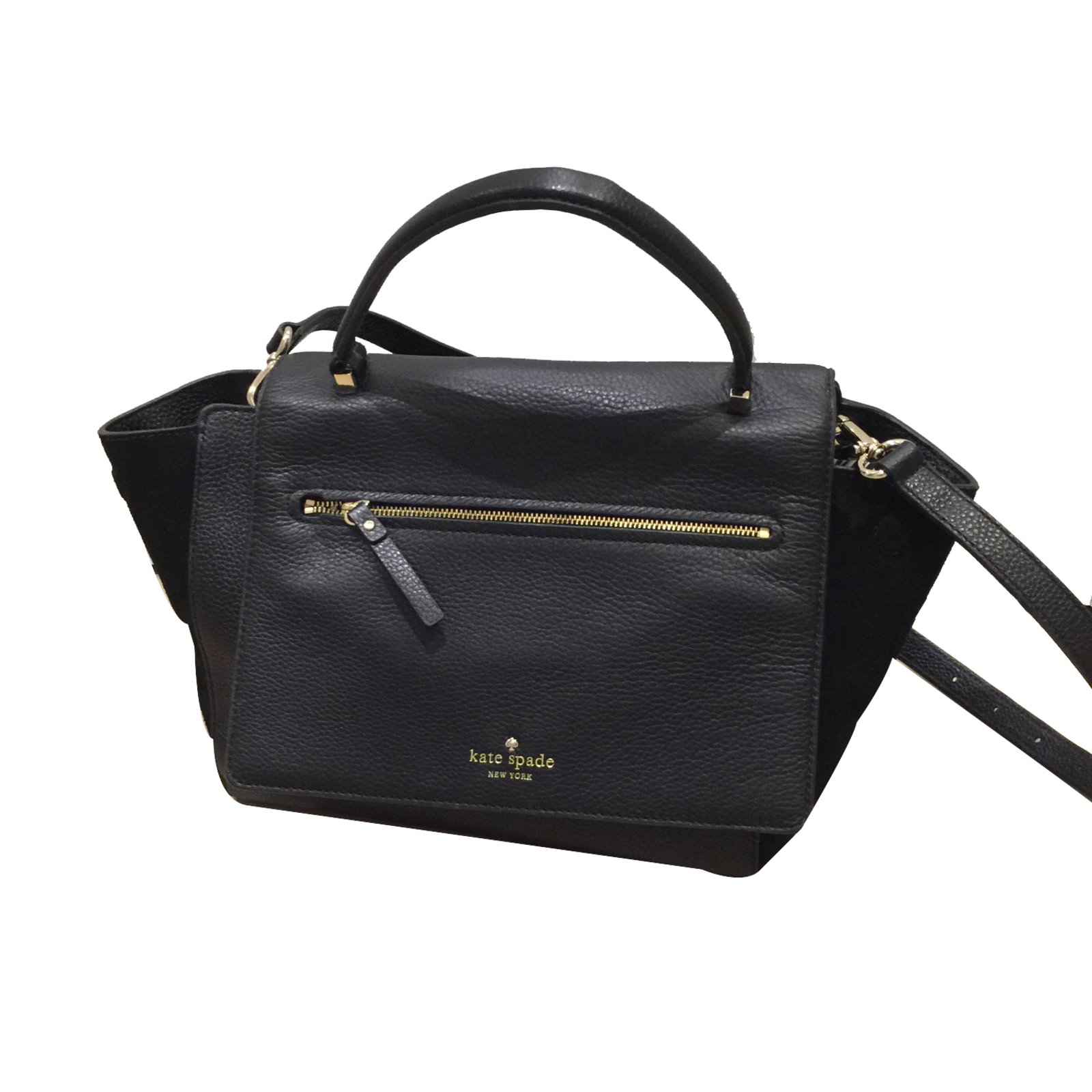 Kate Spade Handbag Black Leather  - Joli Closet