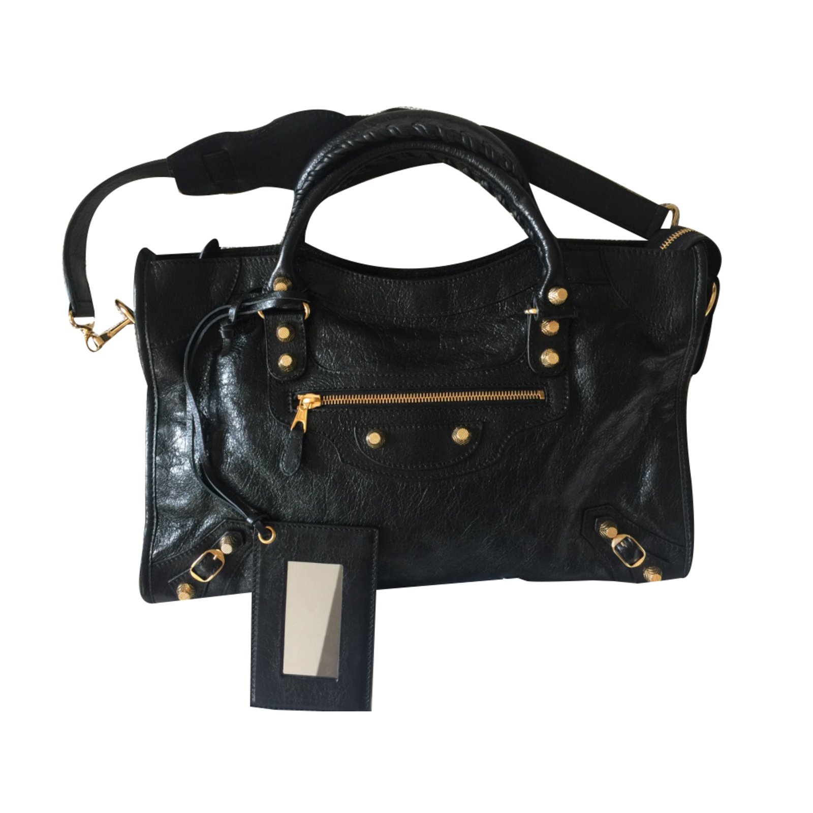Balenciaga GIANT CITY Handbags Leather 