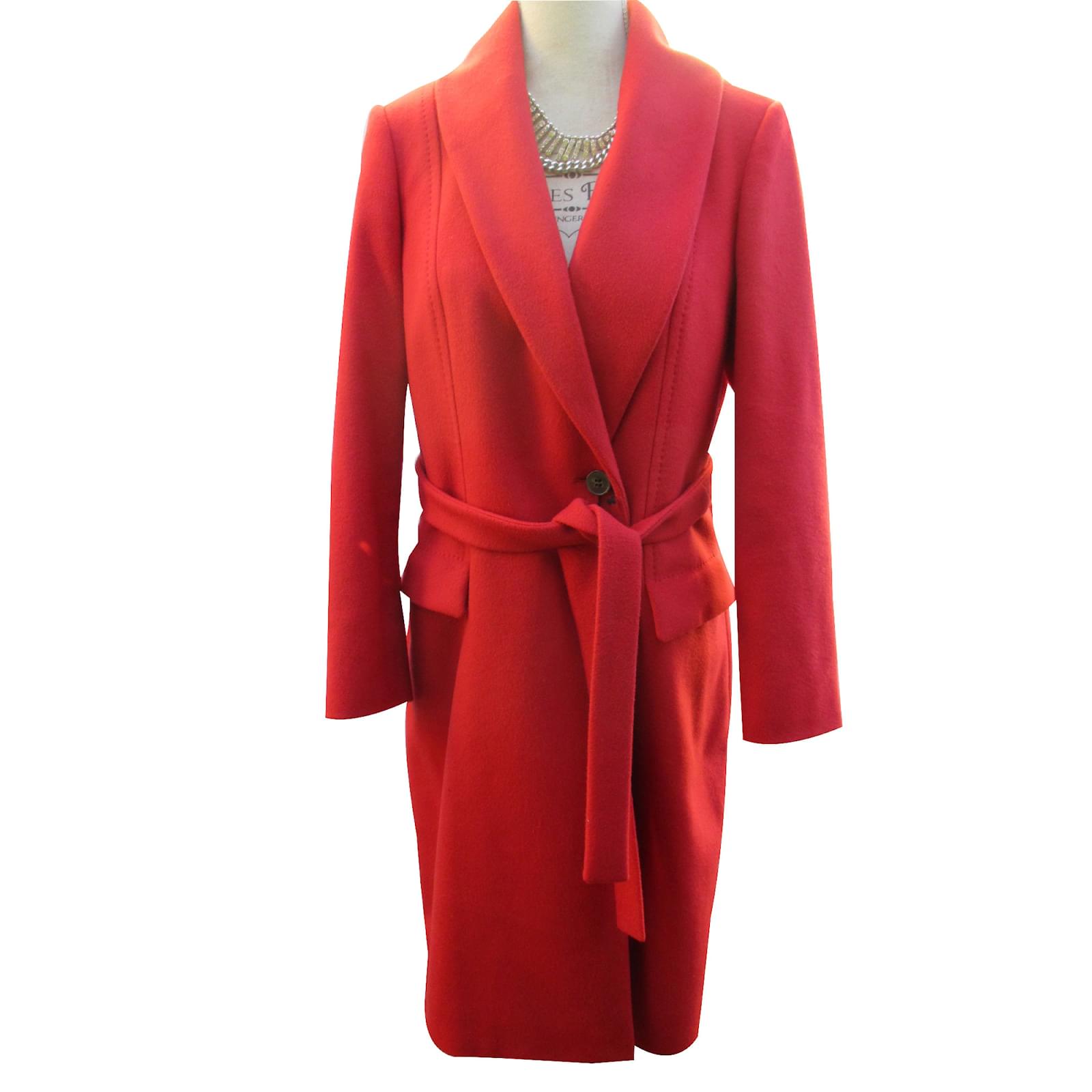boss wool coat