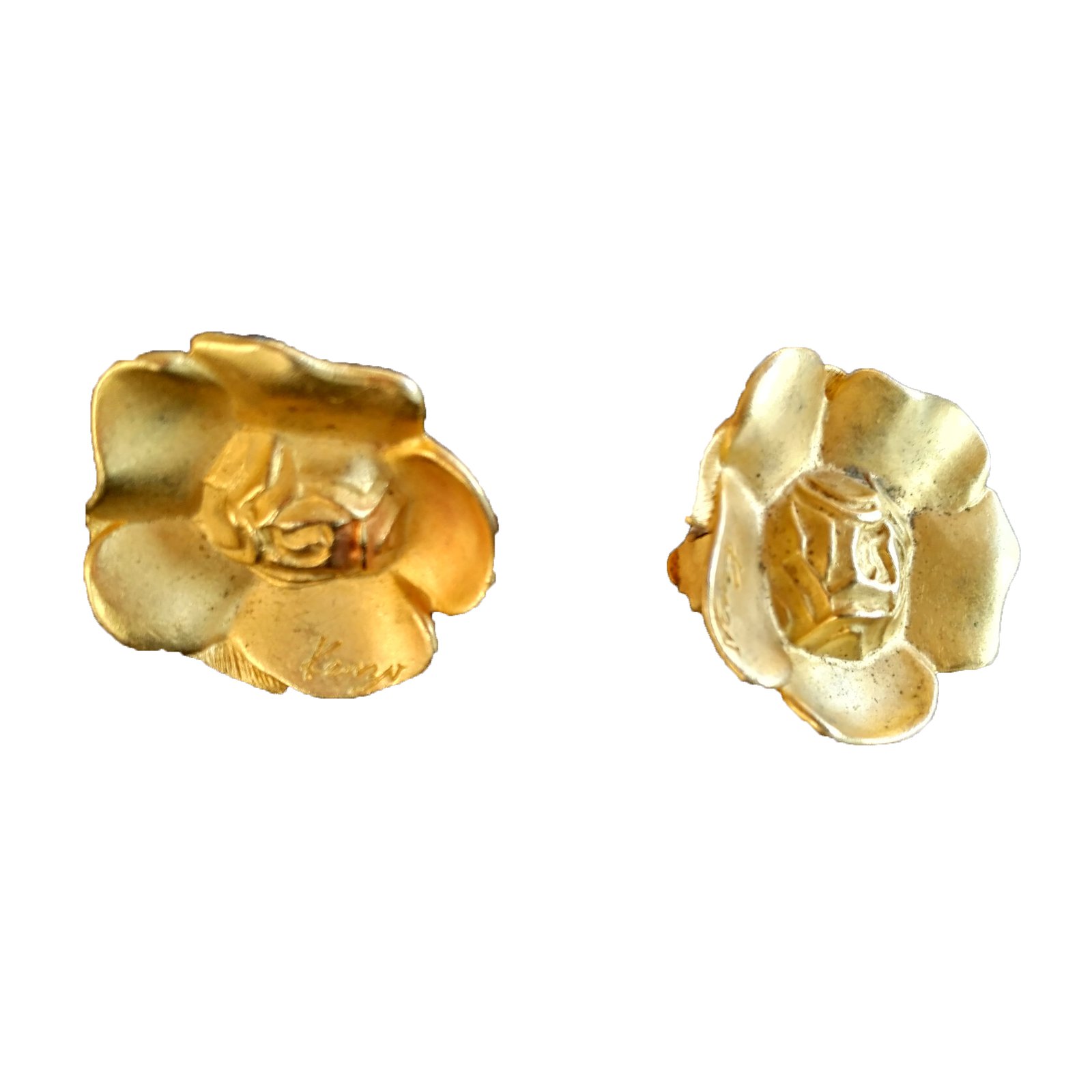 Kenzo Earrings Earrings Metal Golden 