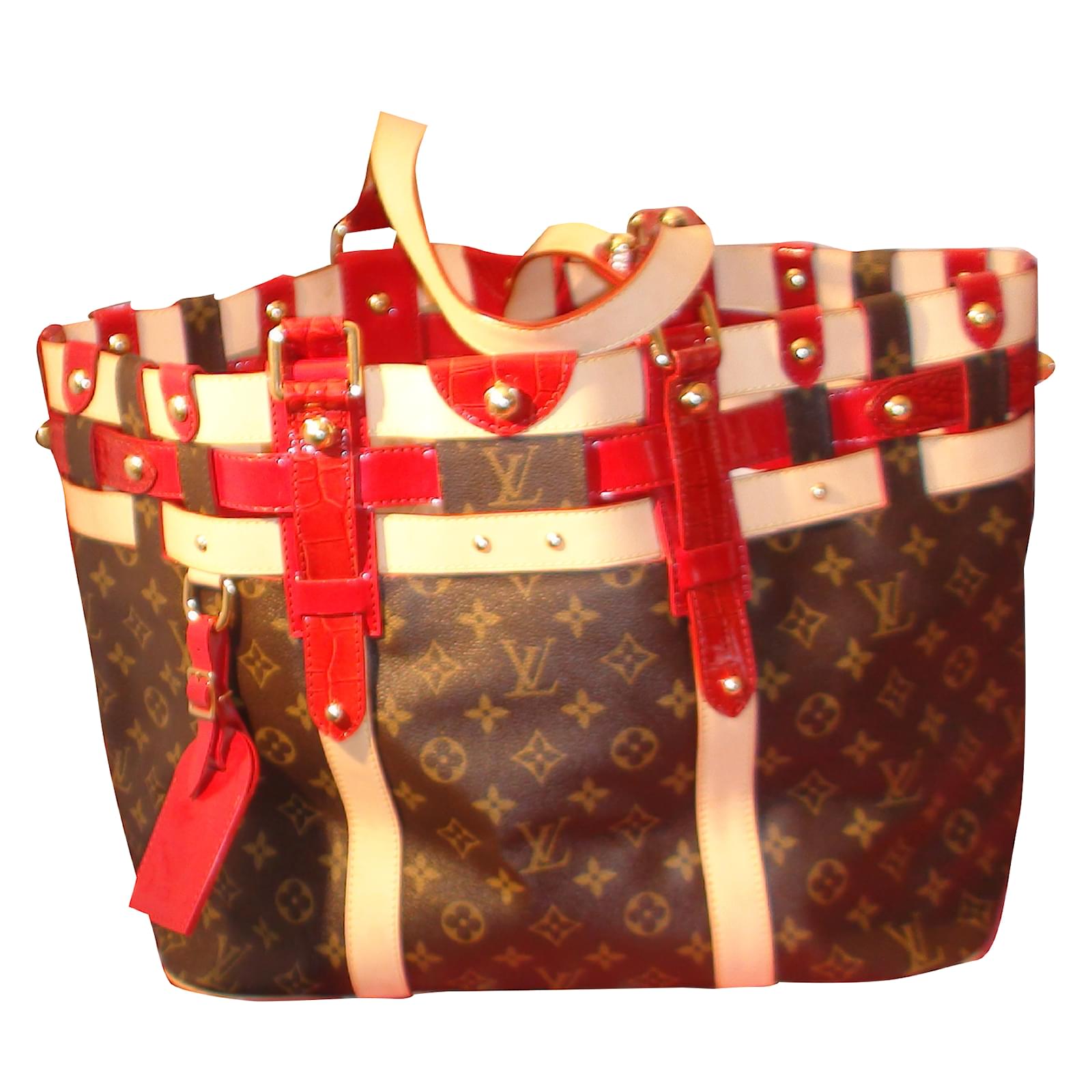 LOUIS VUITTON Monogram Salina GM Rubis 178152