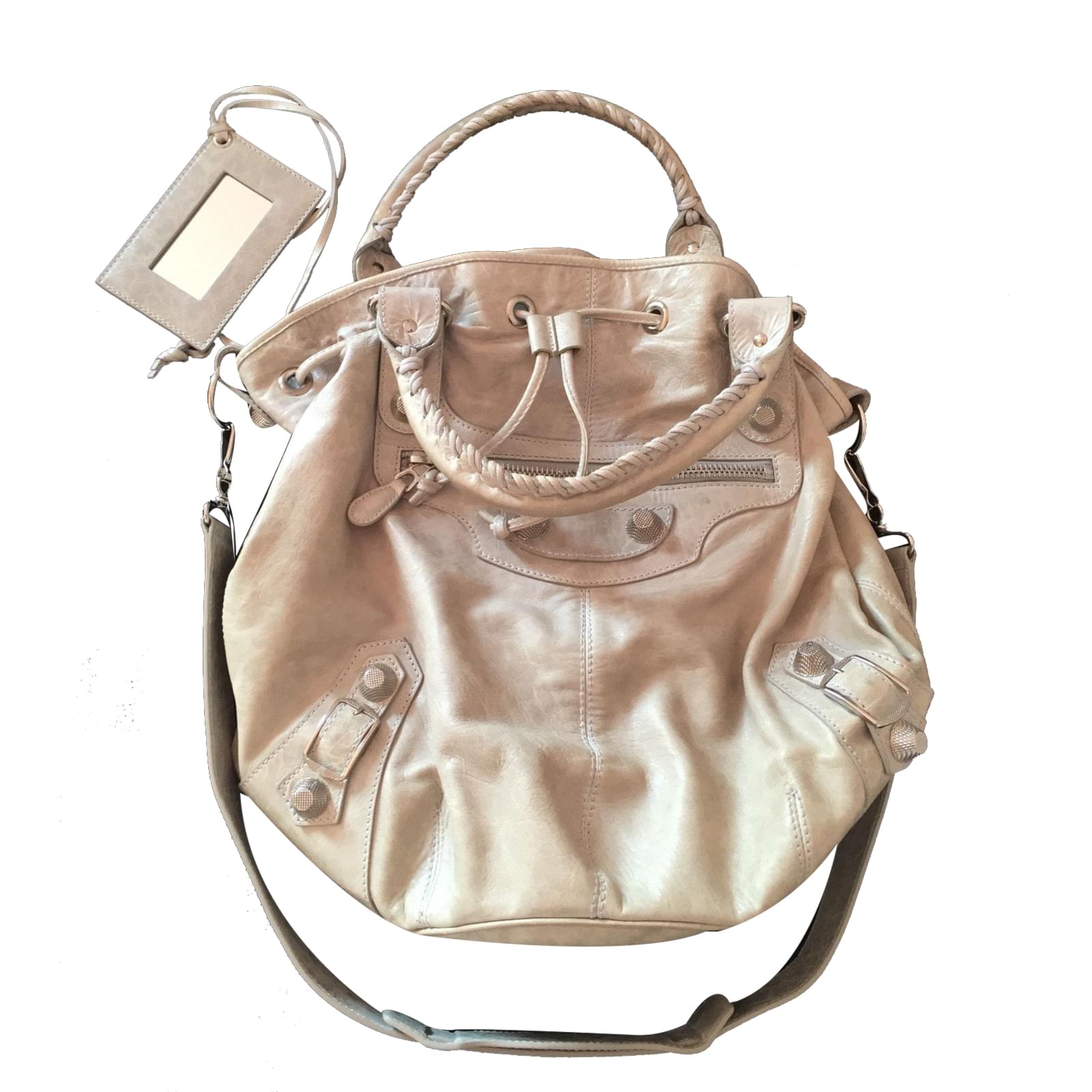 balenciaga pompon bolsa