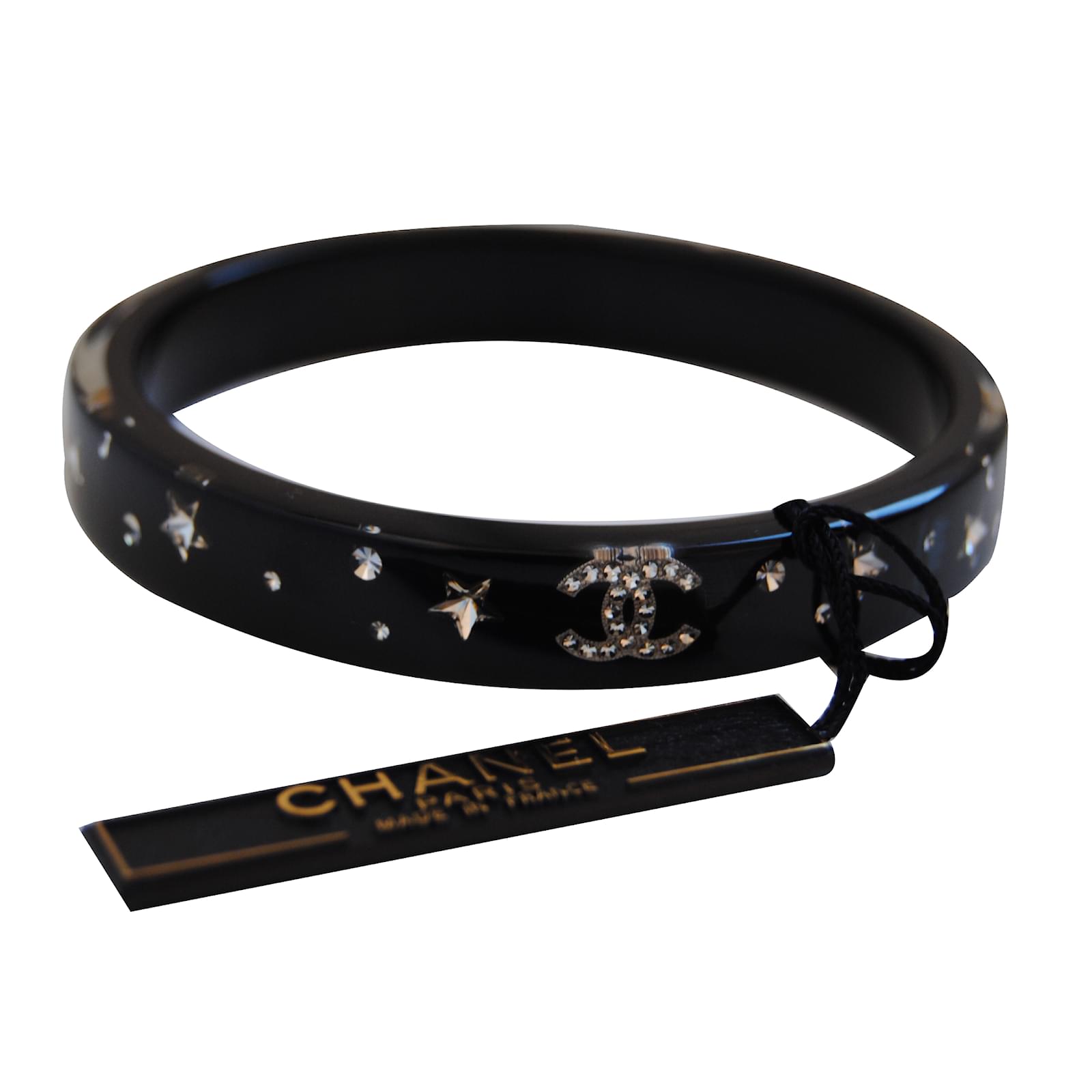 Chanel Bracelet Bracelets Other Black Ref 33429 Joli Closet Chanel Bracelet Bracelets Other Black Ref 33429