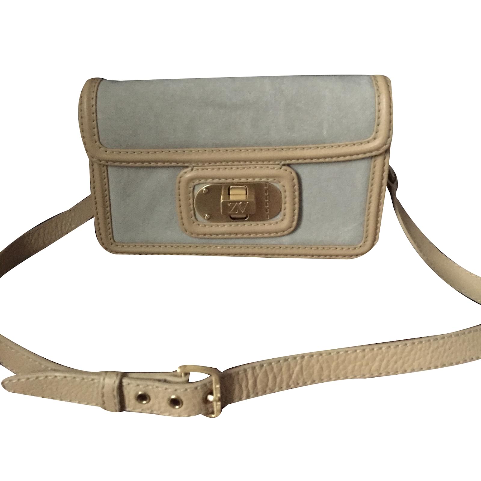 Zadig & Voltaire Handbag Beige Leather ref.33898 Joli Closet