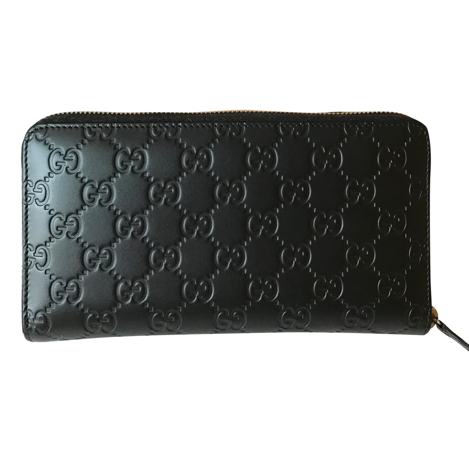 Gucci Wallets Black Leather ref.34107 - Joli Closet