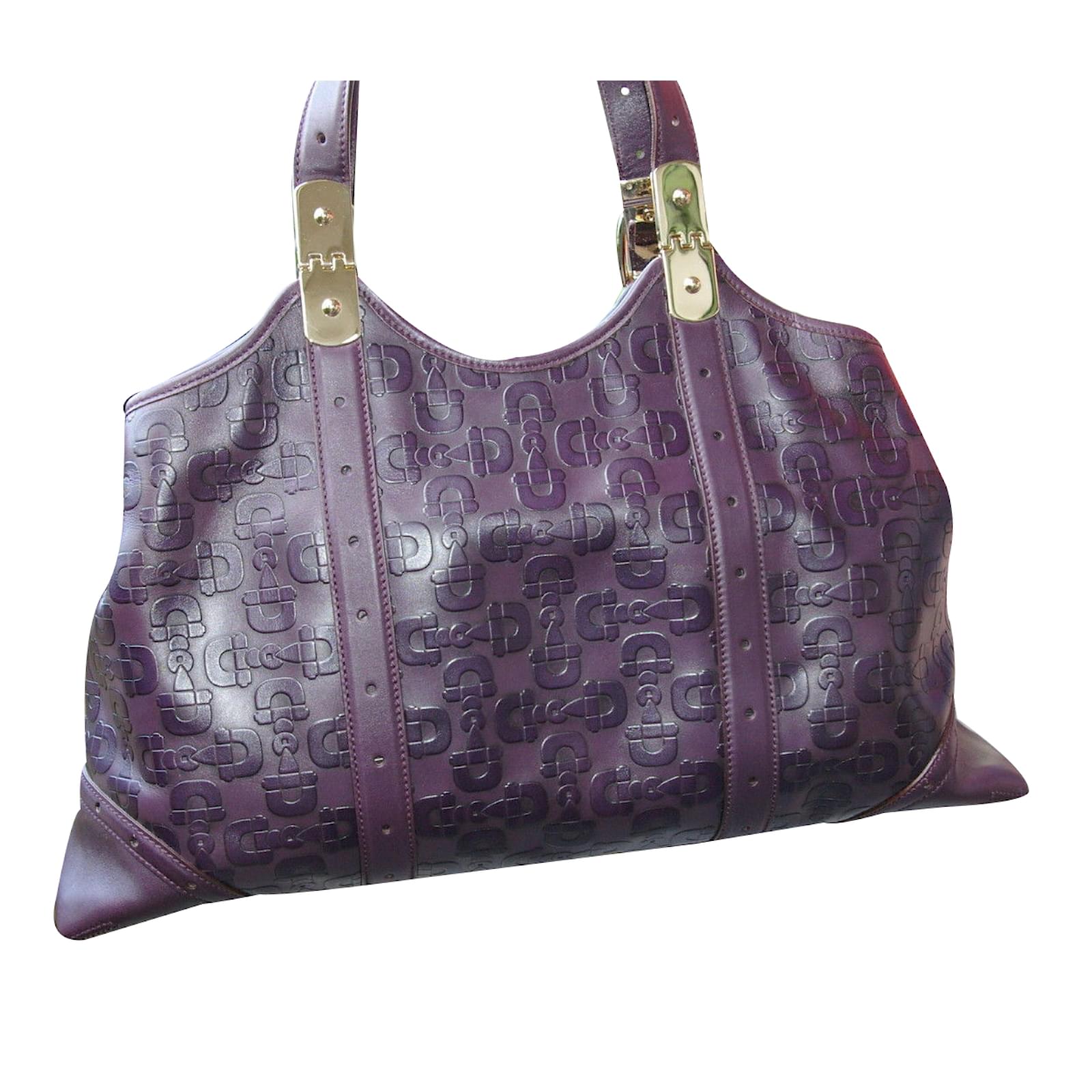 purple gucci purse