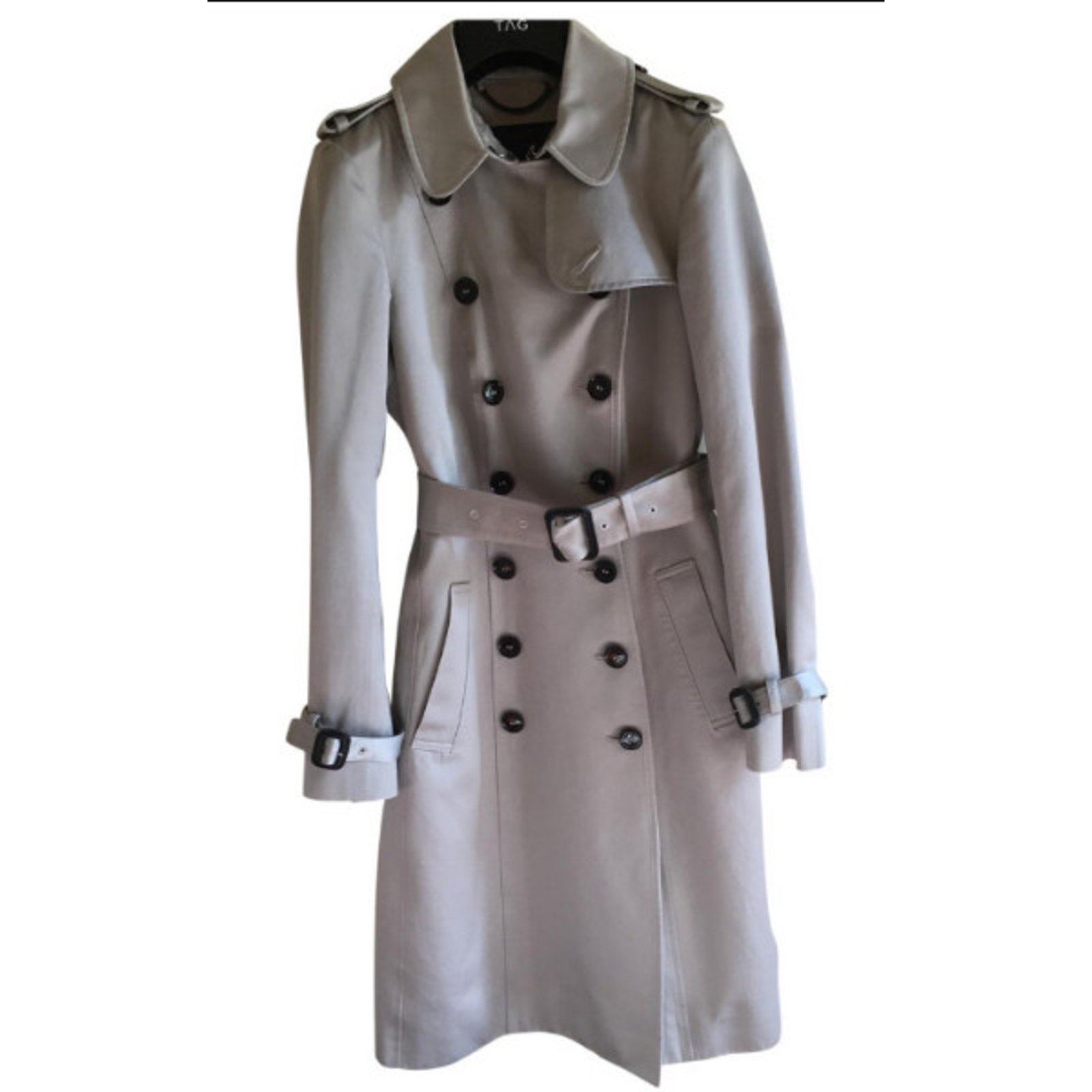Trench coat Trench coats Cotton Grey 