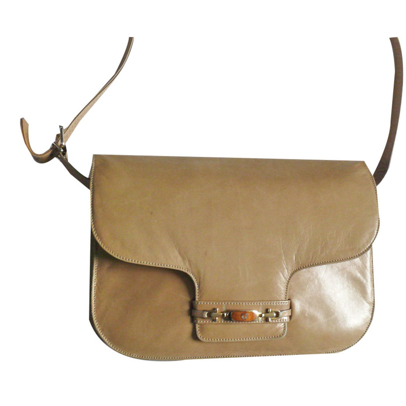 Charles Jourdan Paris, Leather purse,bag,tan, Leather, Purses, Bags, Shoulder Bag, Made in France, Clutch