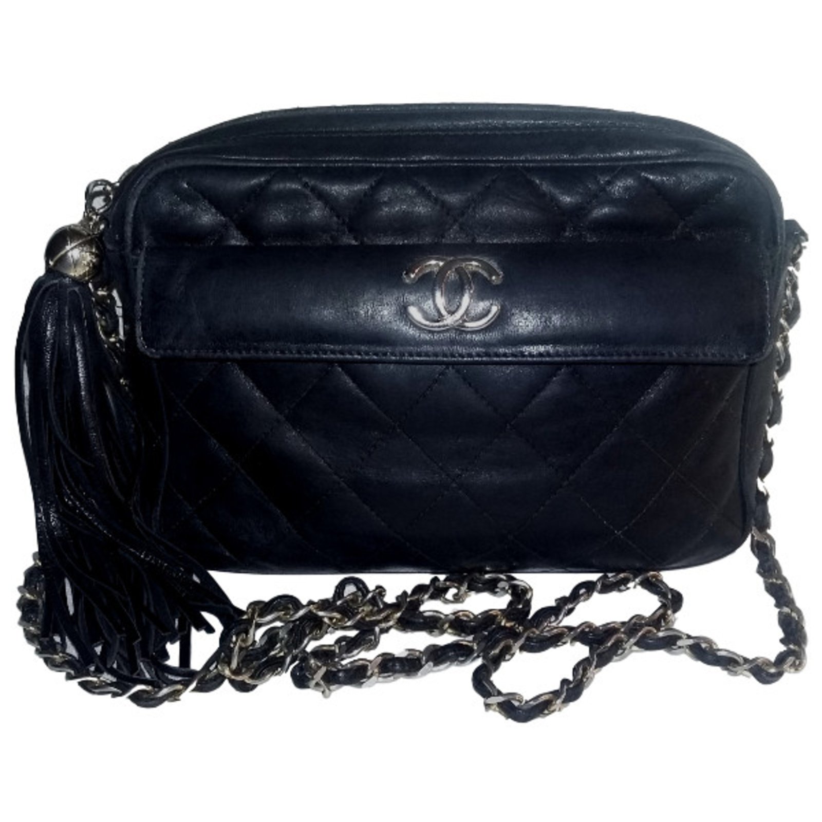 Chanel Handbag Black Leather ref.35670 - Joli Closet