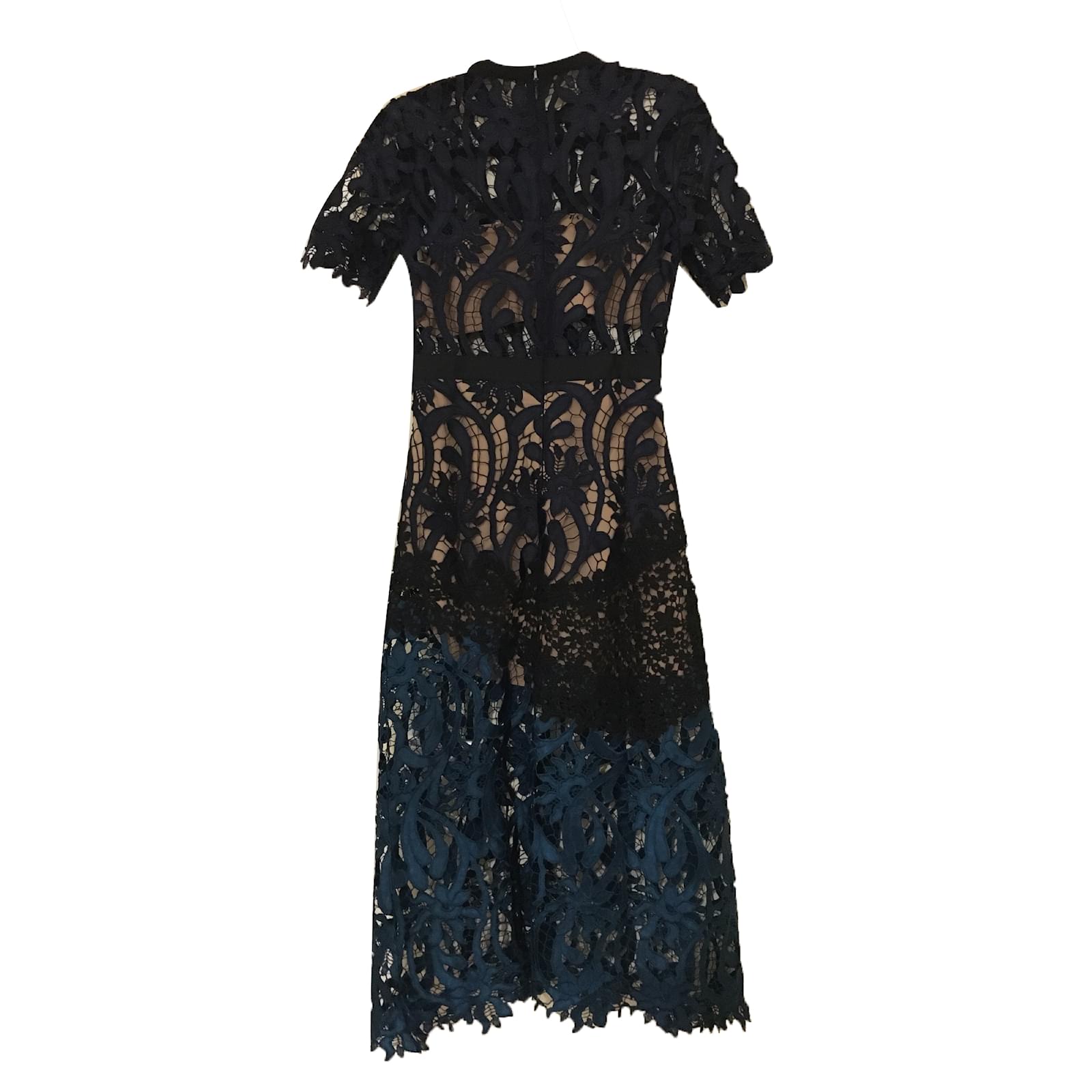 Self portrait Prairie Lace Midi Dress (Sold) - Joli Closet