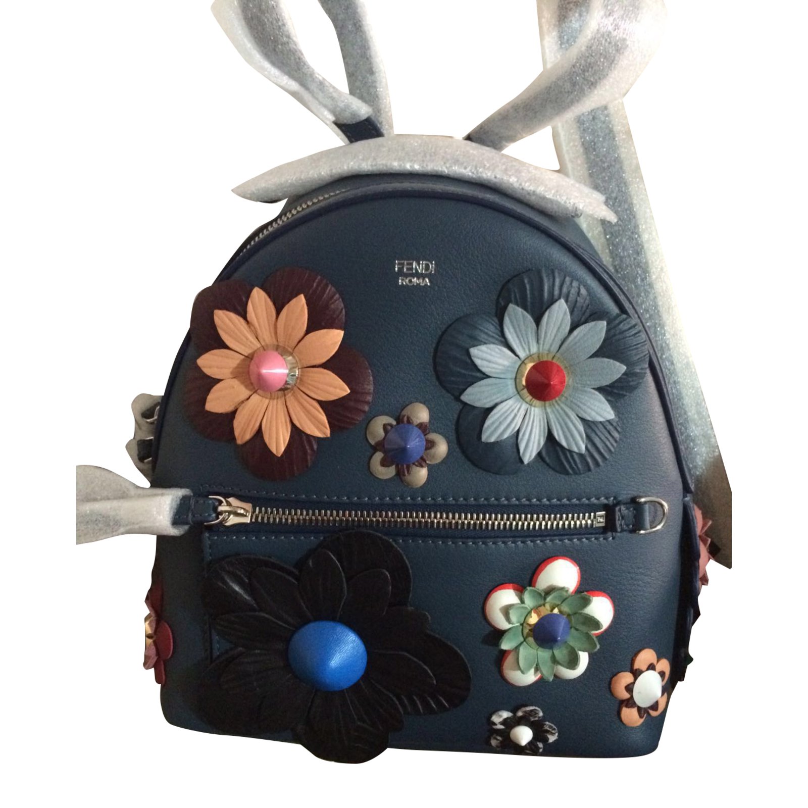Fendi Flower backpack Backpacks Leather 