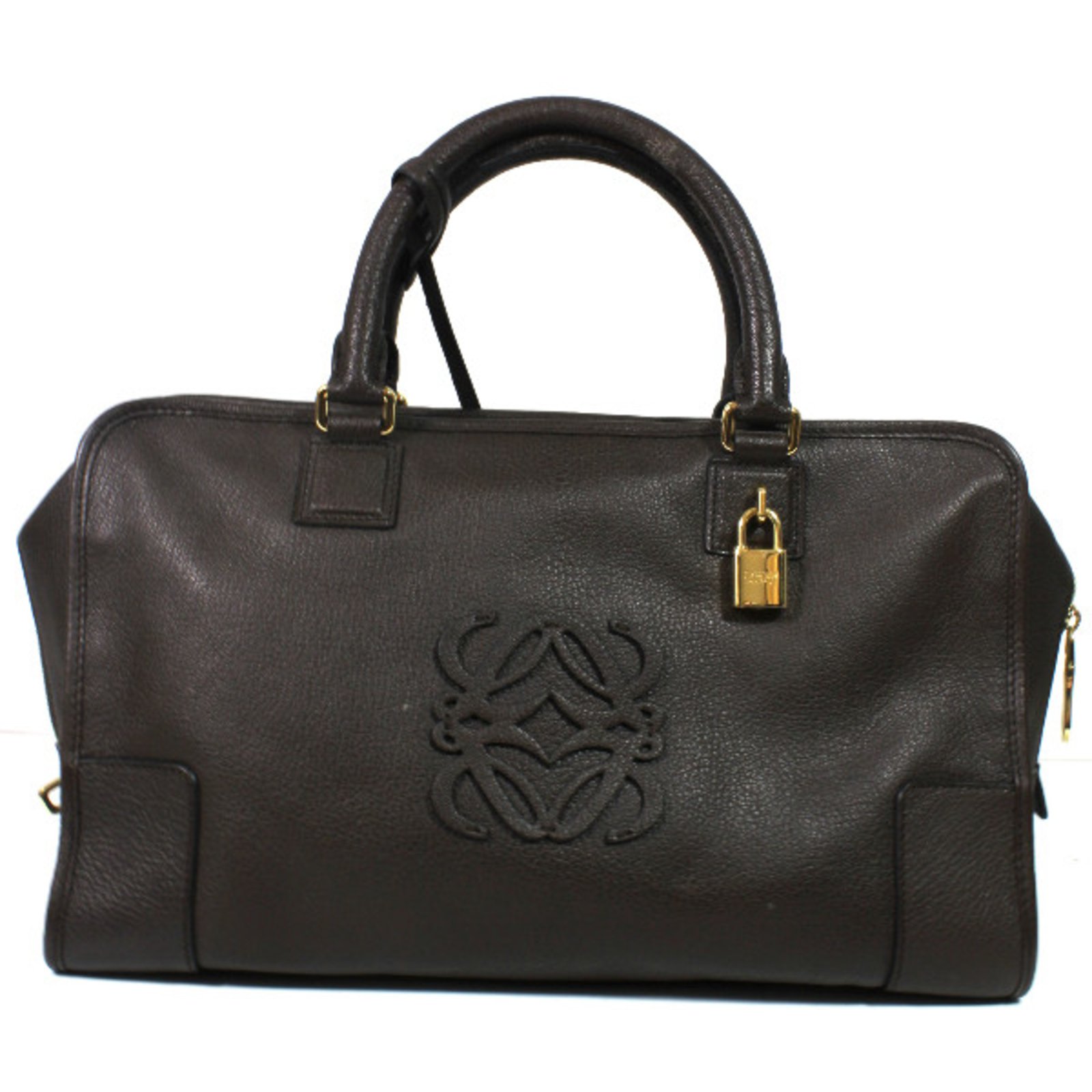 Loewe Amazona Bag Brown Leather ref.36309 - Joli Closet