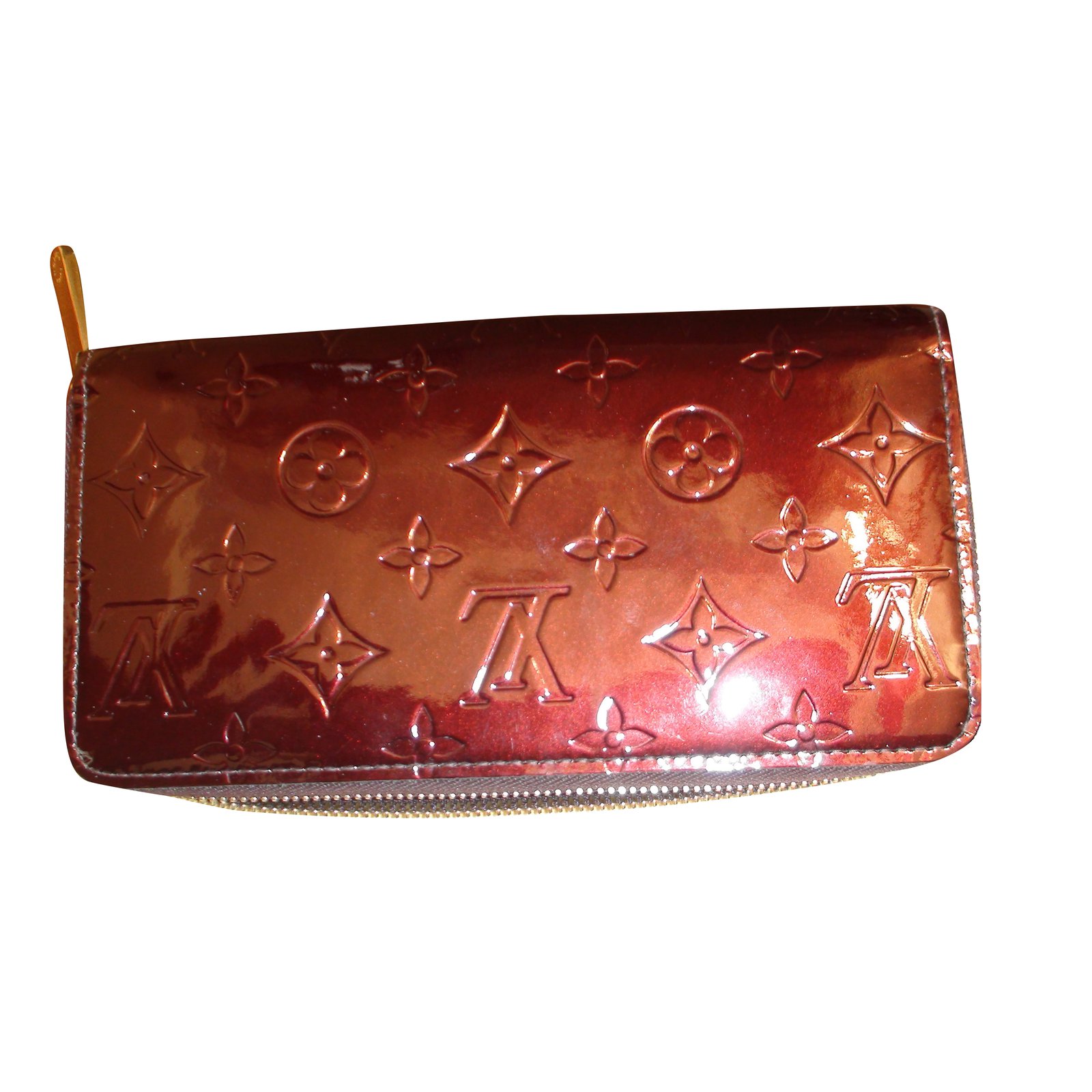 vuitton patent leather wallet