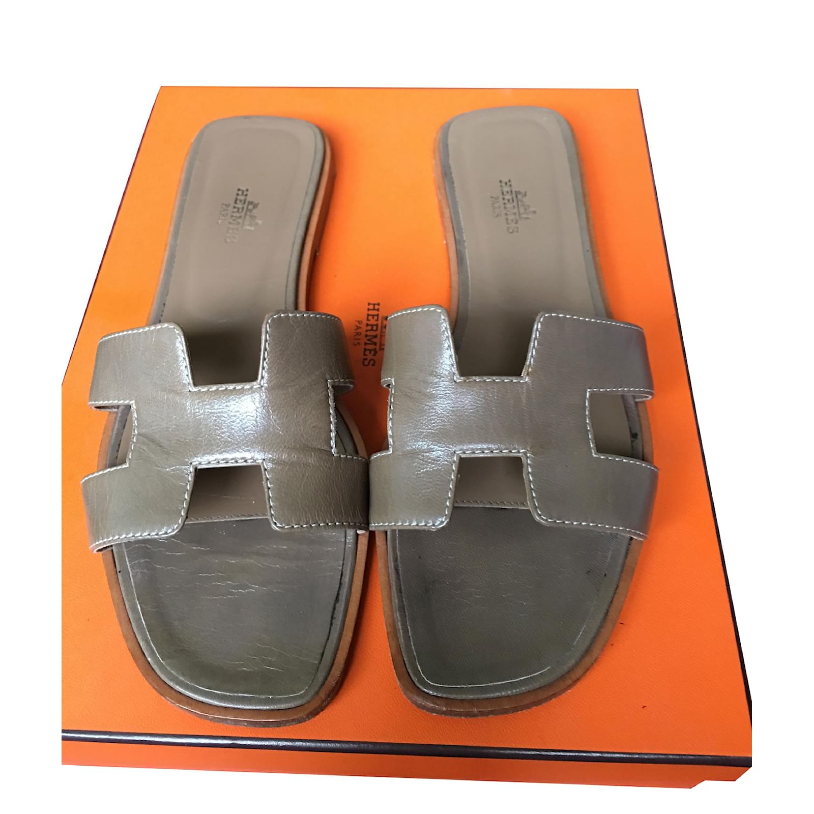 hermes oran gris