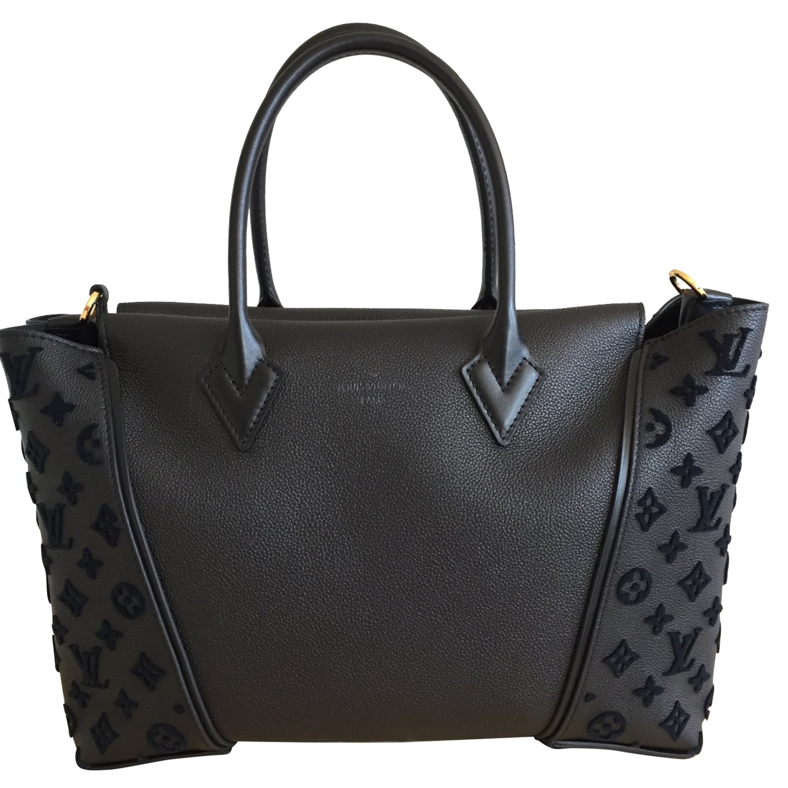 LOUIS VUITTON Tacchi T.Unione Europea 40 vacchetta Nero Pelle ref.922499 -  Joli Closet