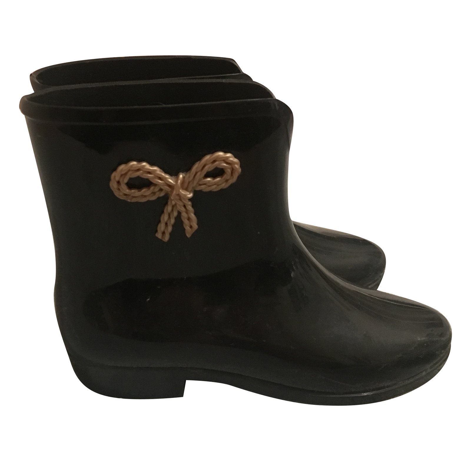 melissa black boots