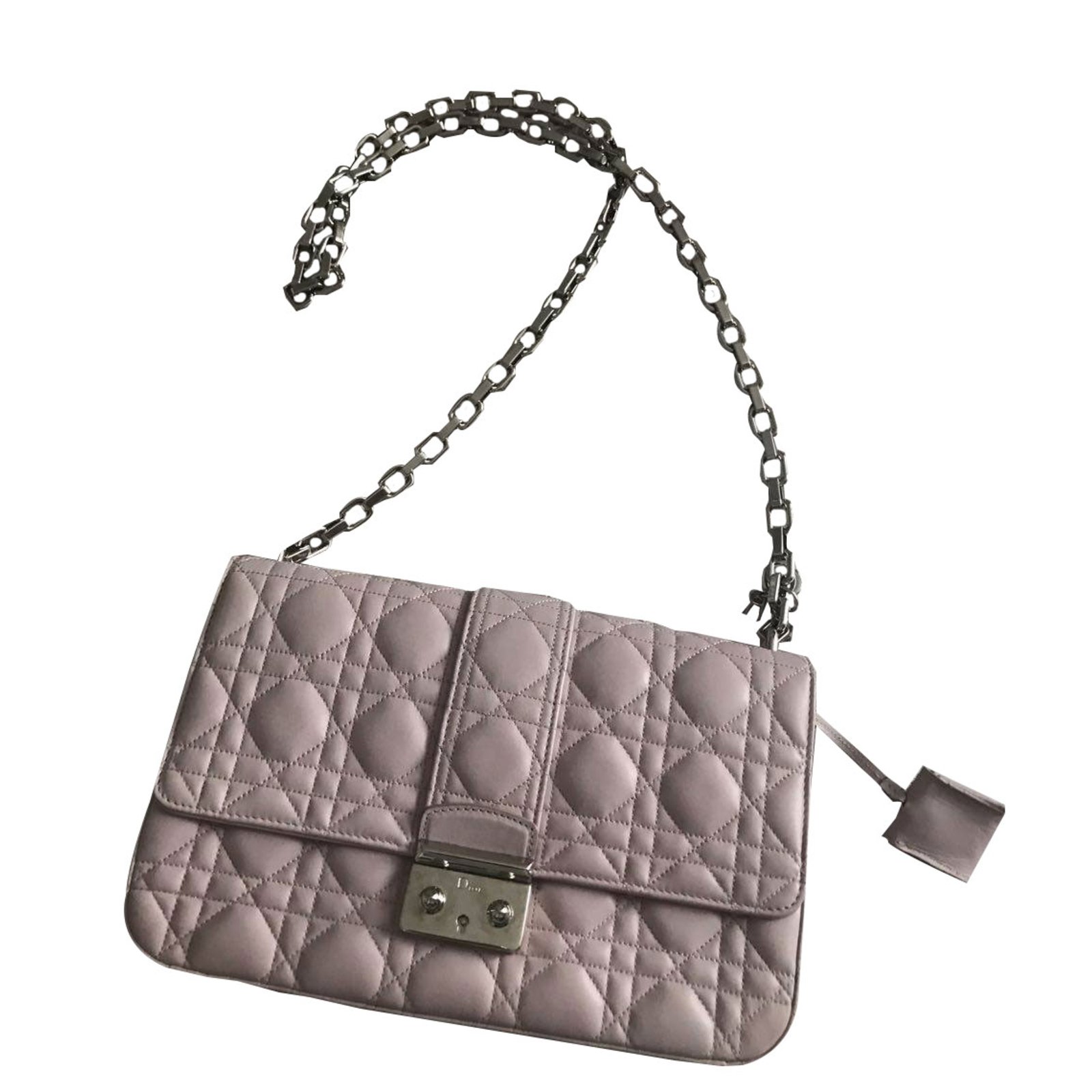 Christian Dior Quilted Lambskin Leather 