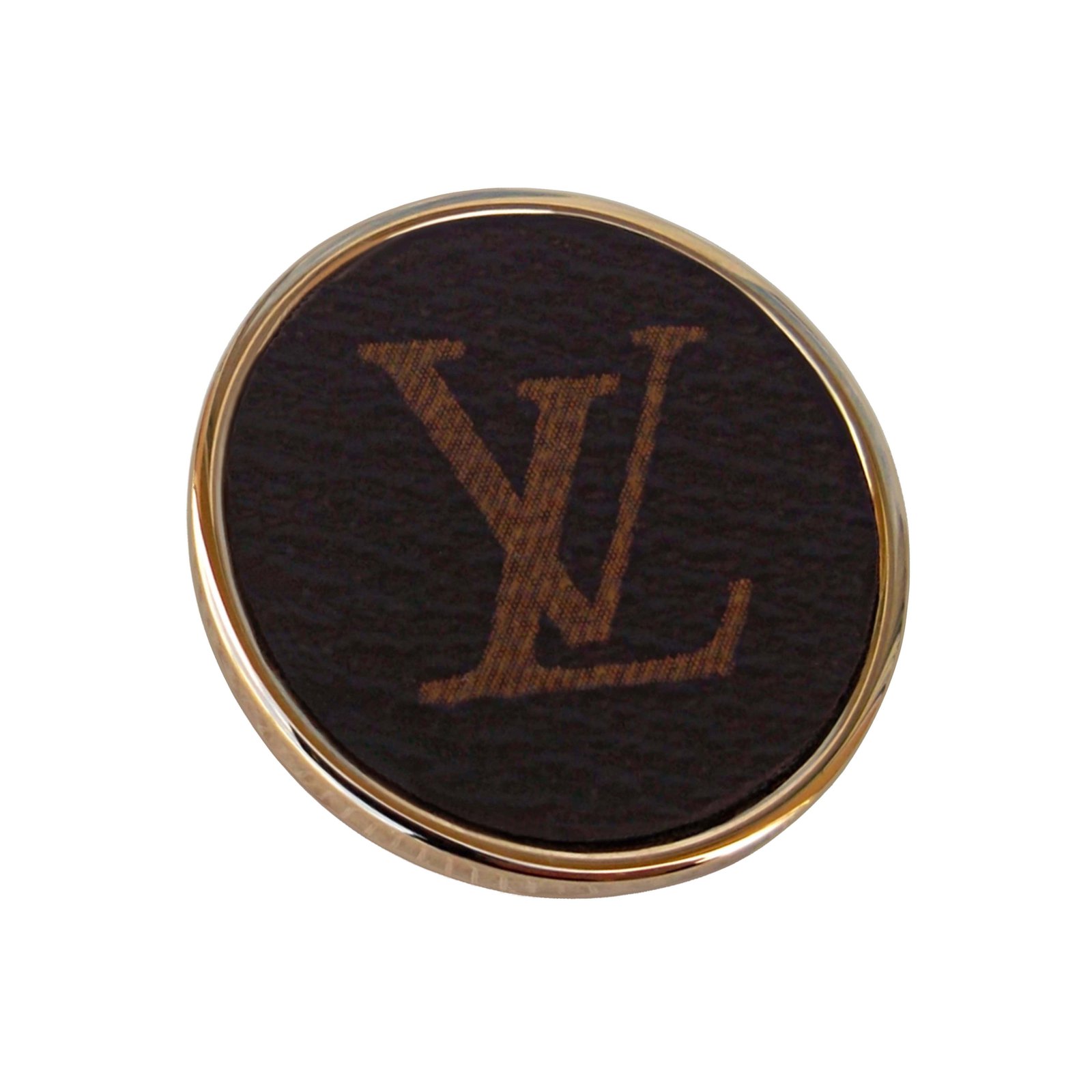 Louis Vuitton Pins & brooches Golden Metal ref.43246 - Joli Closet